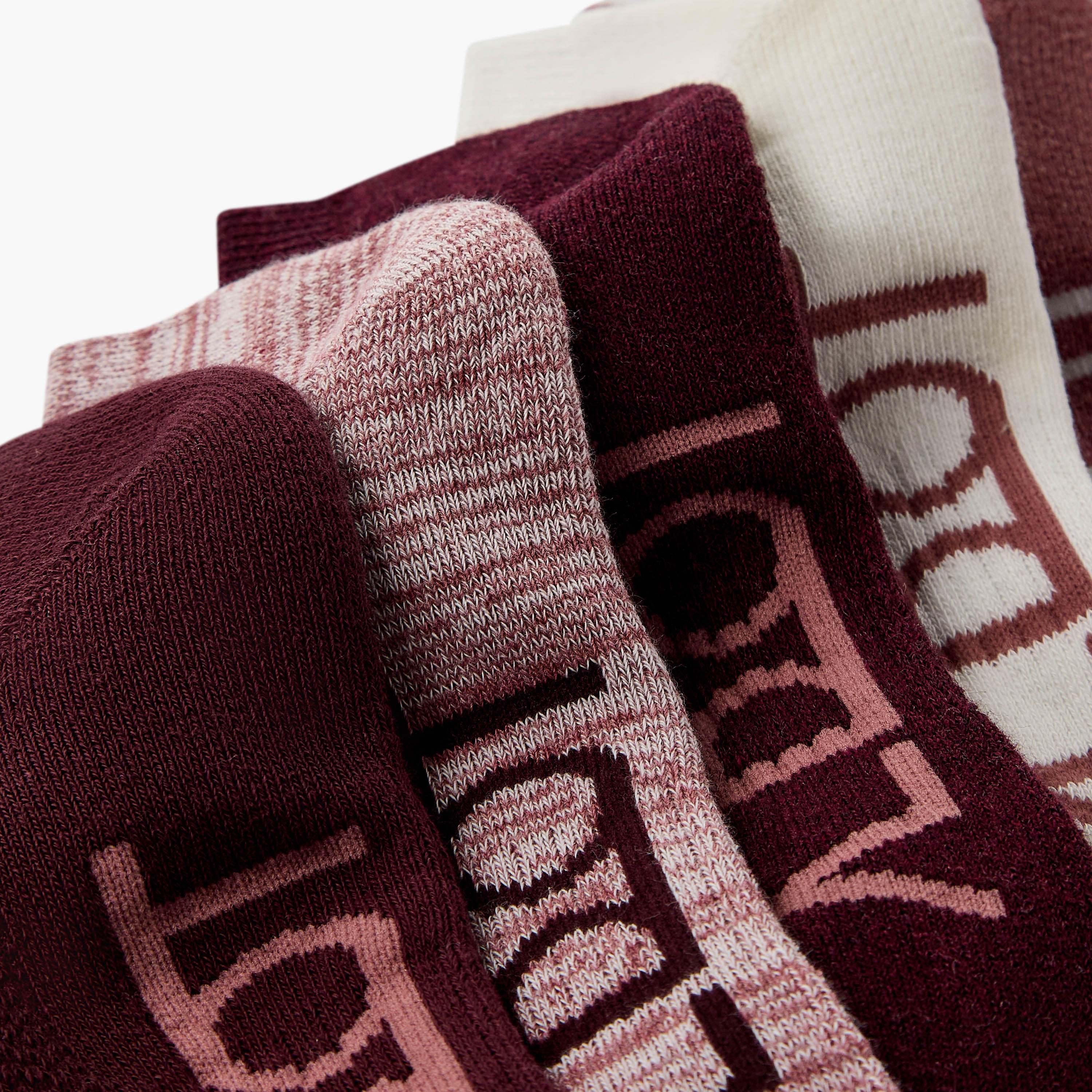 Pack of 5 Ankle Length Cotton Socks-women-socksandstockings-image-4
