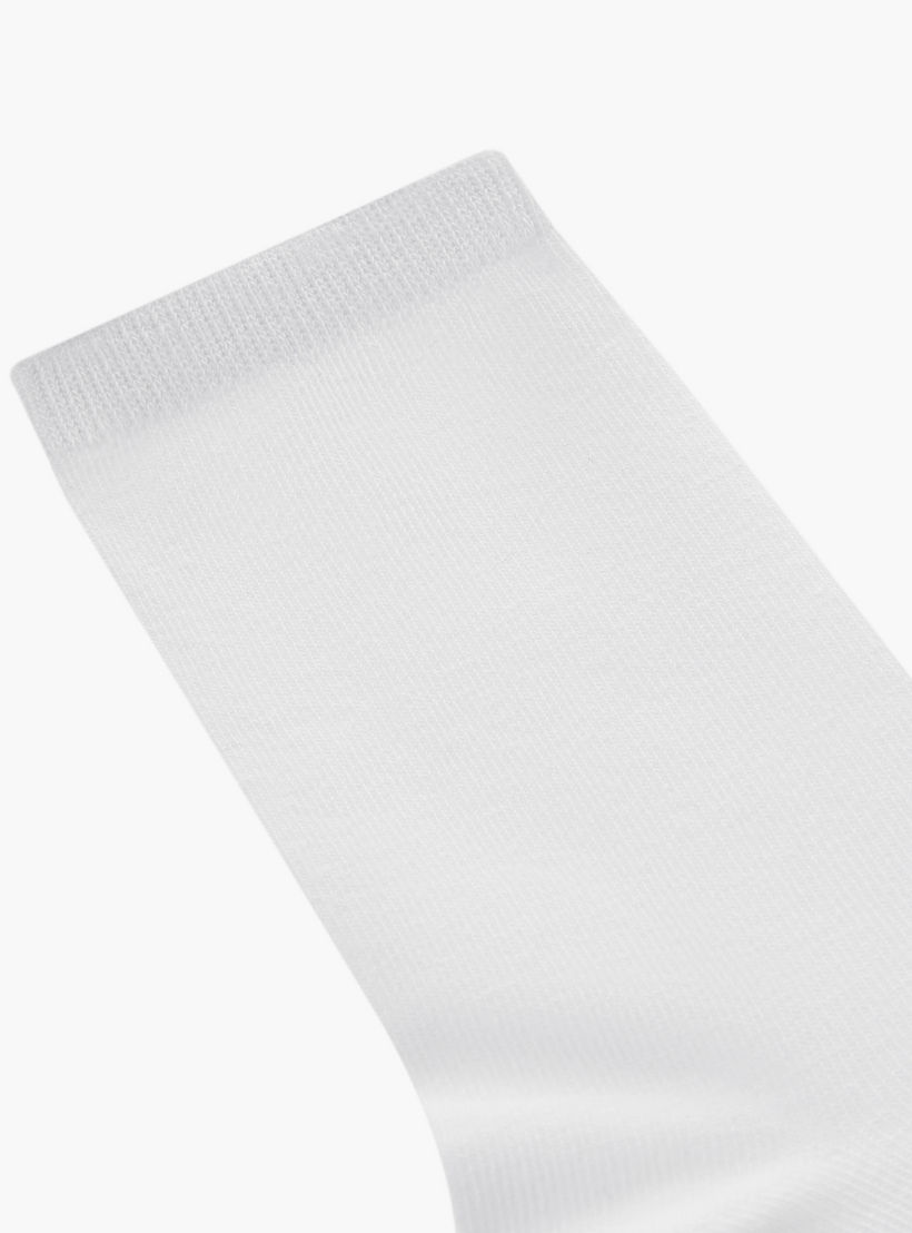 Pack of 5 Crew Length Cotton Socks-women-socksandstockings-image-3