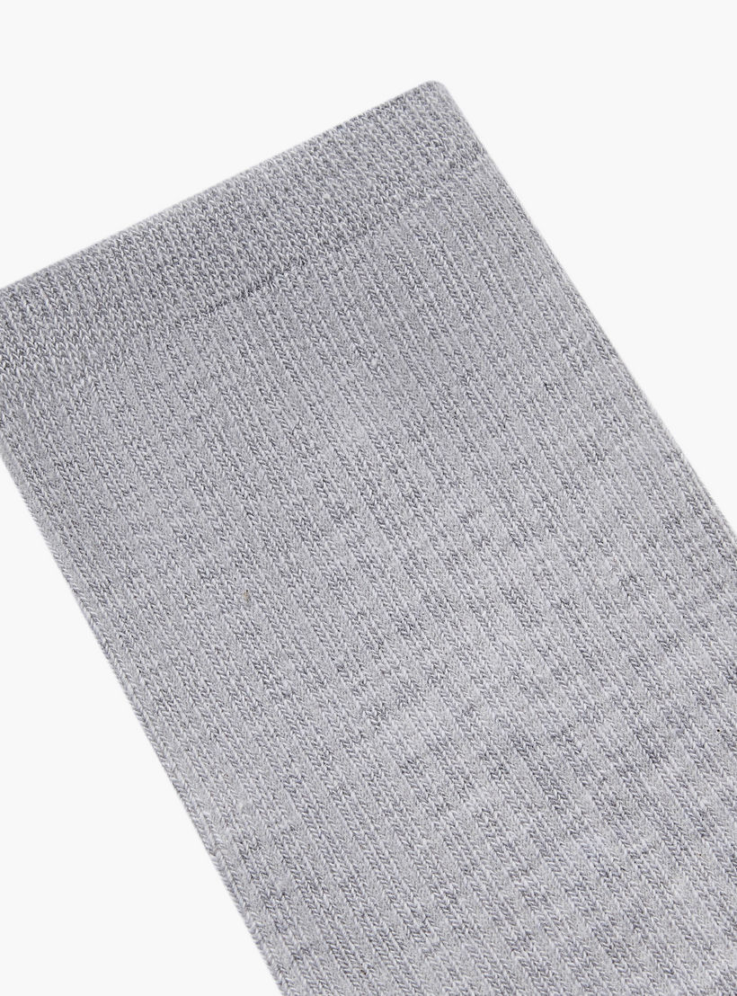 Pack of 5 Crew Length Cotton Socks-women-socksandstockings-image-3