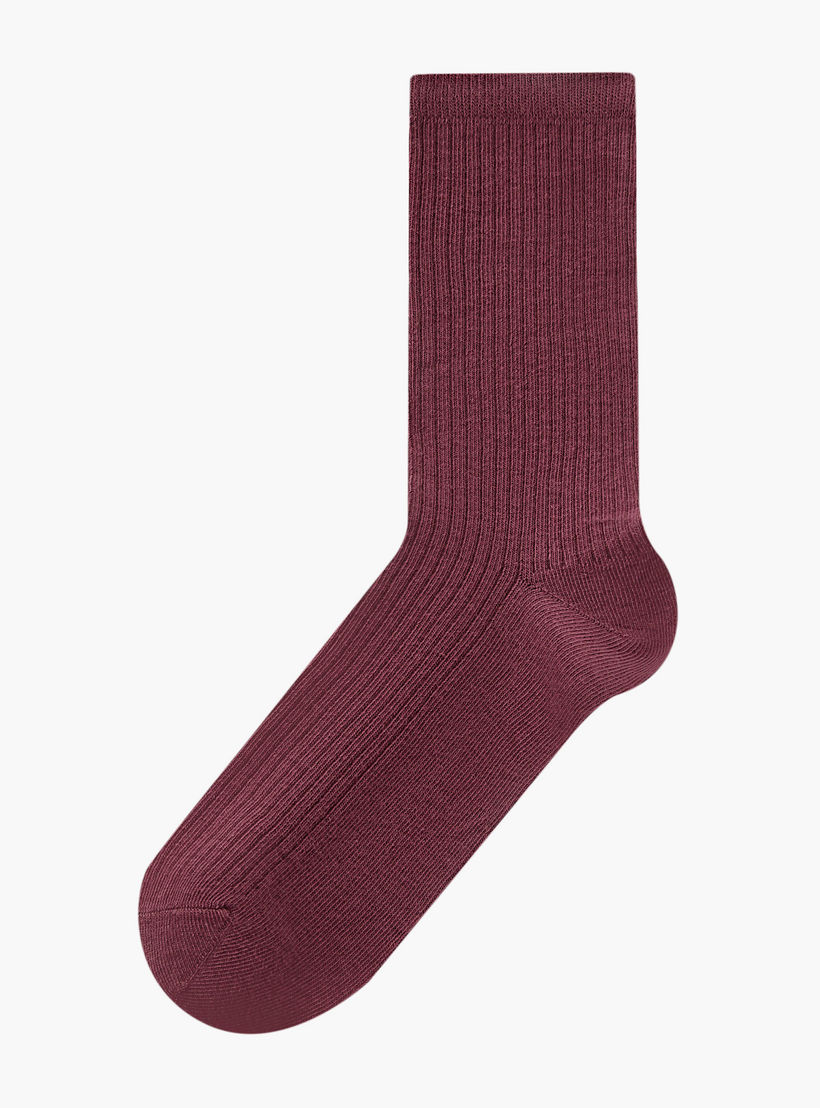 Pack of 5 Crew Length Cotton Socks-women-socksandstockings-image-2