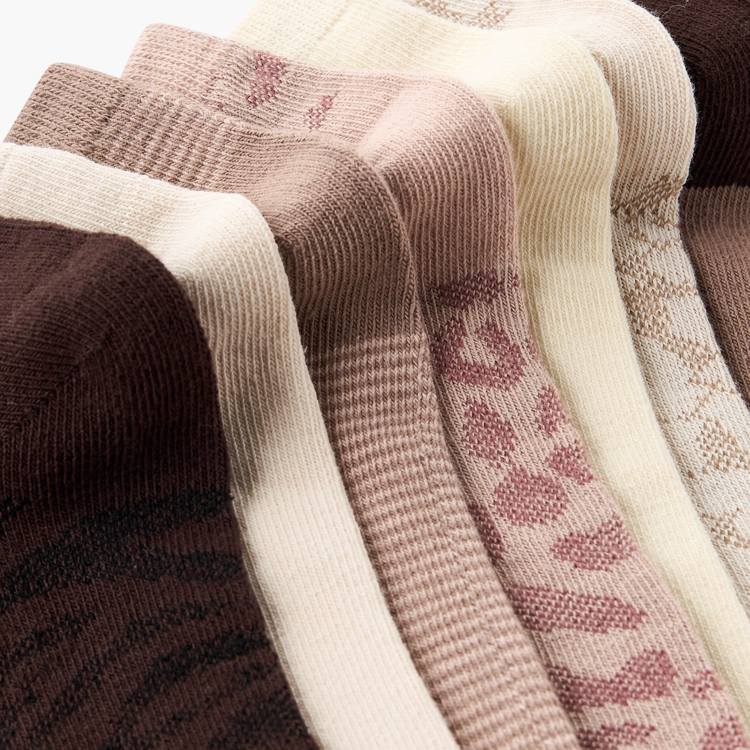 عبوة جوارب تدريب قطن 7 أزواج-women-socksandstockings-image-4