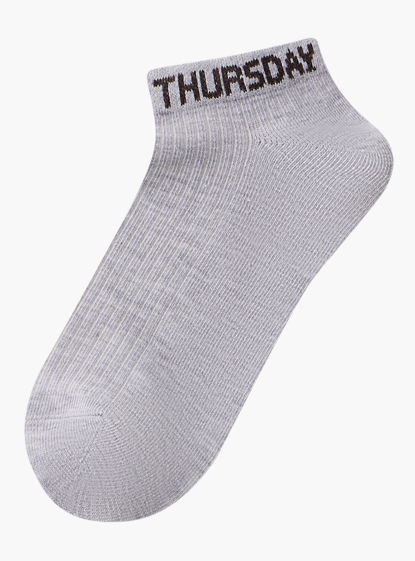 طقم جوارب قطنية قصيرة مريحة 7 قطع-women-socksandstockings-image-2