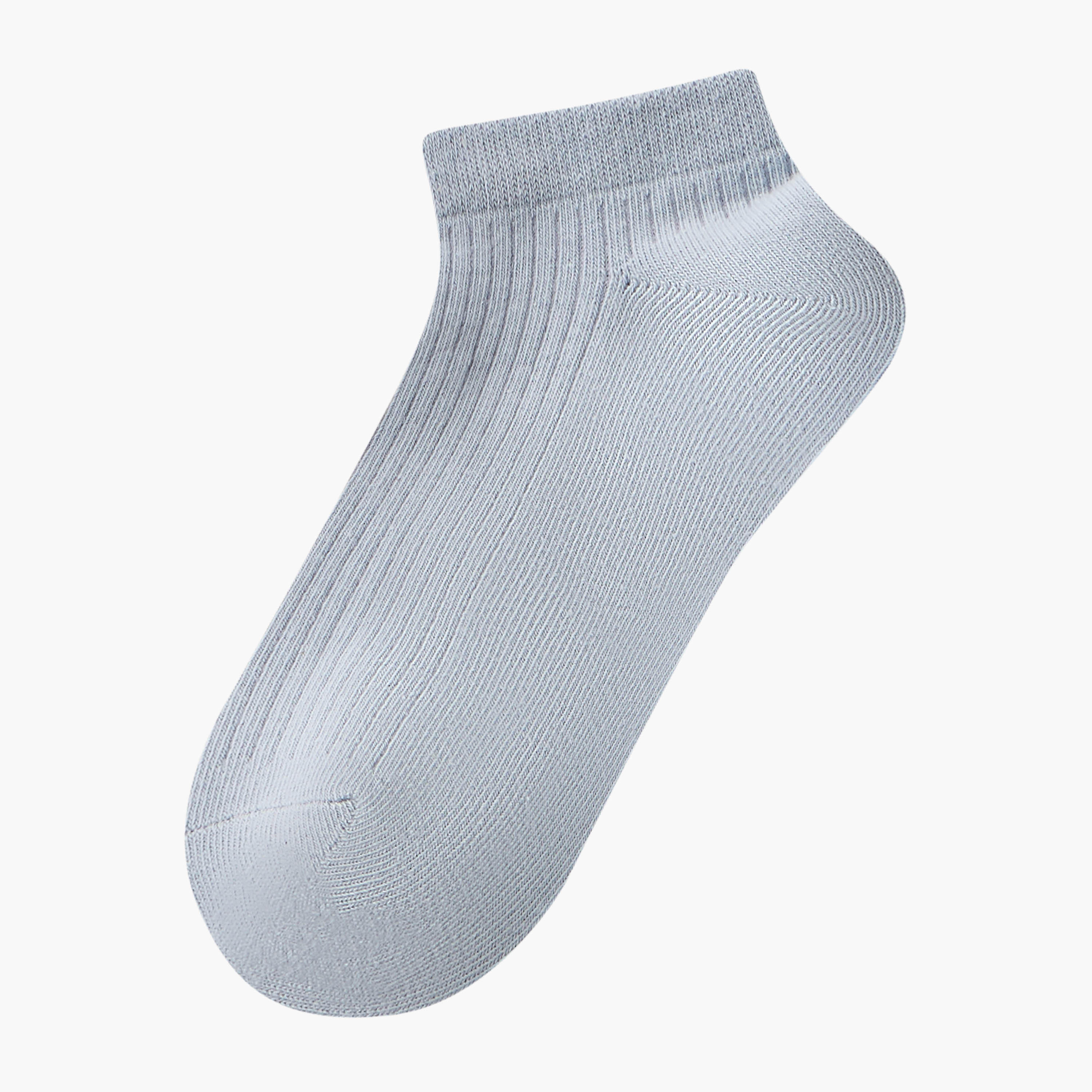 طقم 7 جوارب قطنية قصيرة مريحة ومرنة-women-socksandstockings-image-2