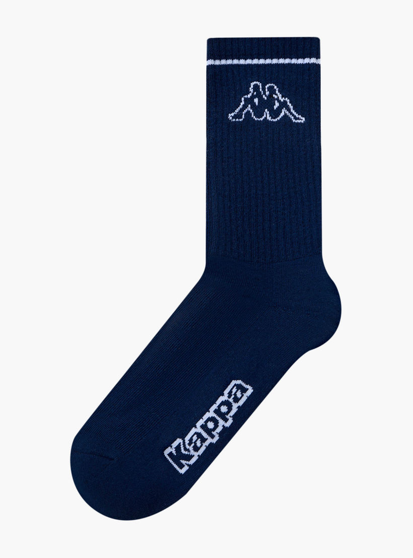 Kappa Pack of 3 Crew Length Cotton Socks-women-socksandstockings-image-2