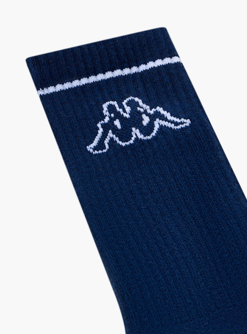 Kappa Pack of 3 Crew Length Cotton Socks-women-socksandstockings-image-3