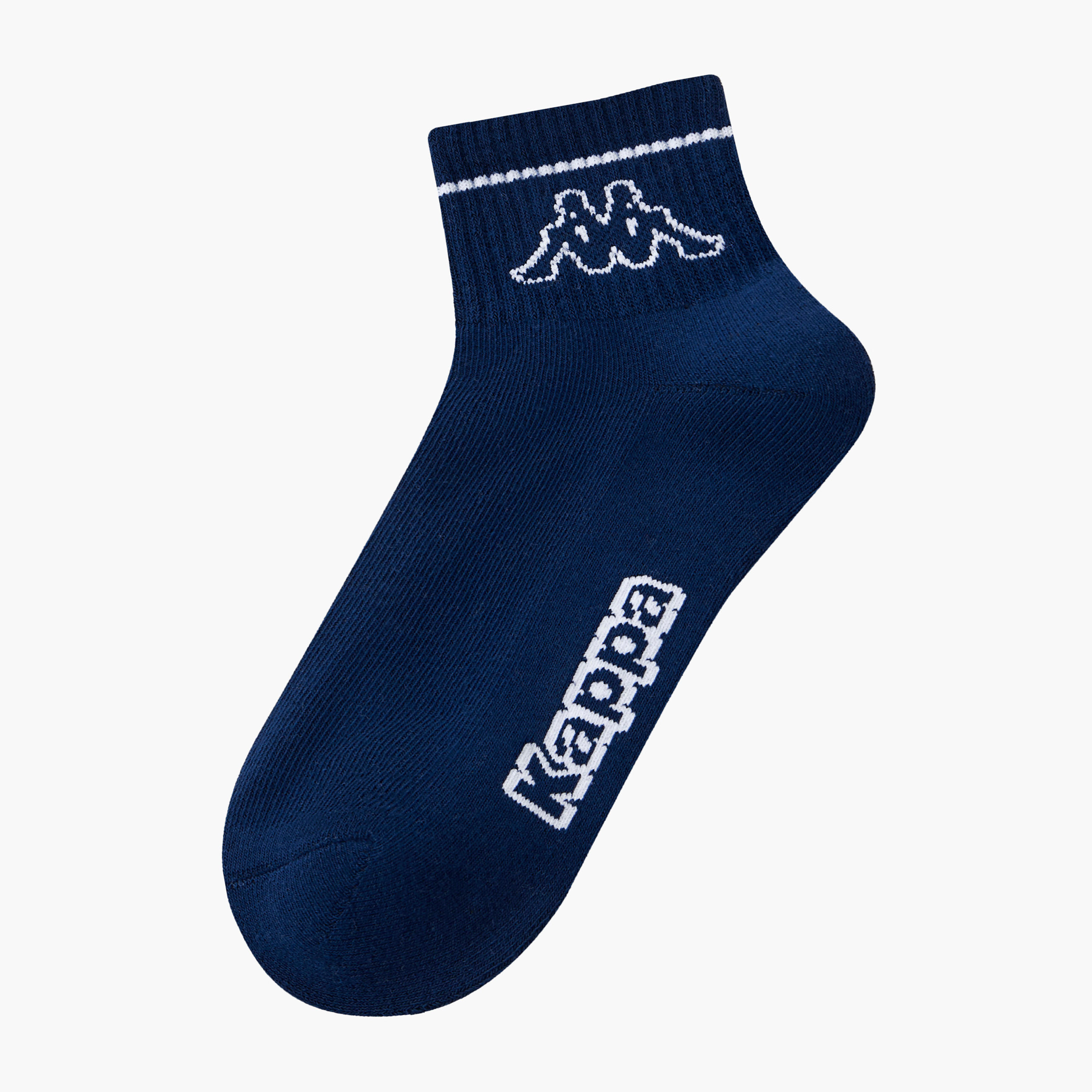 Kappa Pack of 3 Ankle Length Cotton Socks-women-socksandstockings-image-2