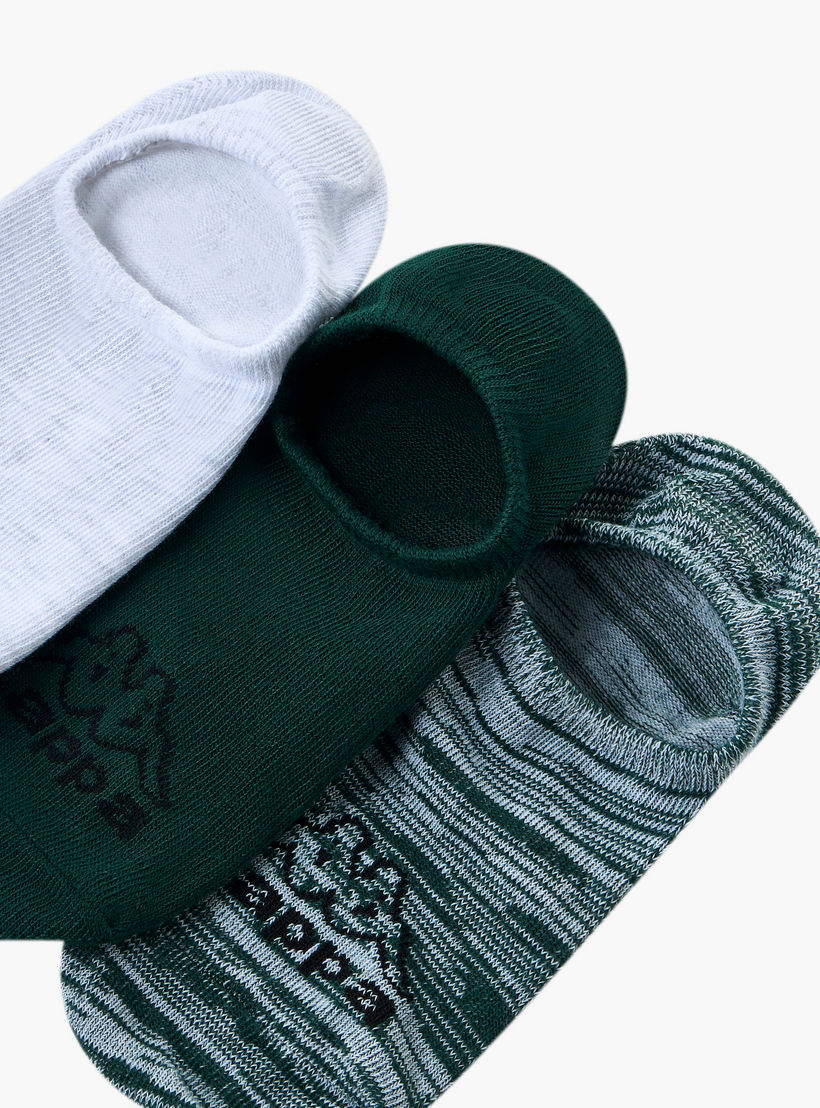 Kappa Pack of 5 Invisible Cotton Socks-women-socksandstockings-image-4