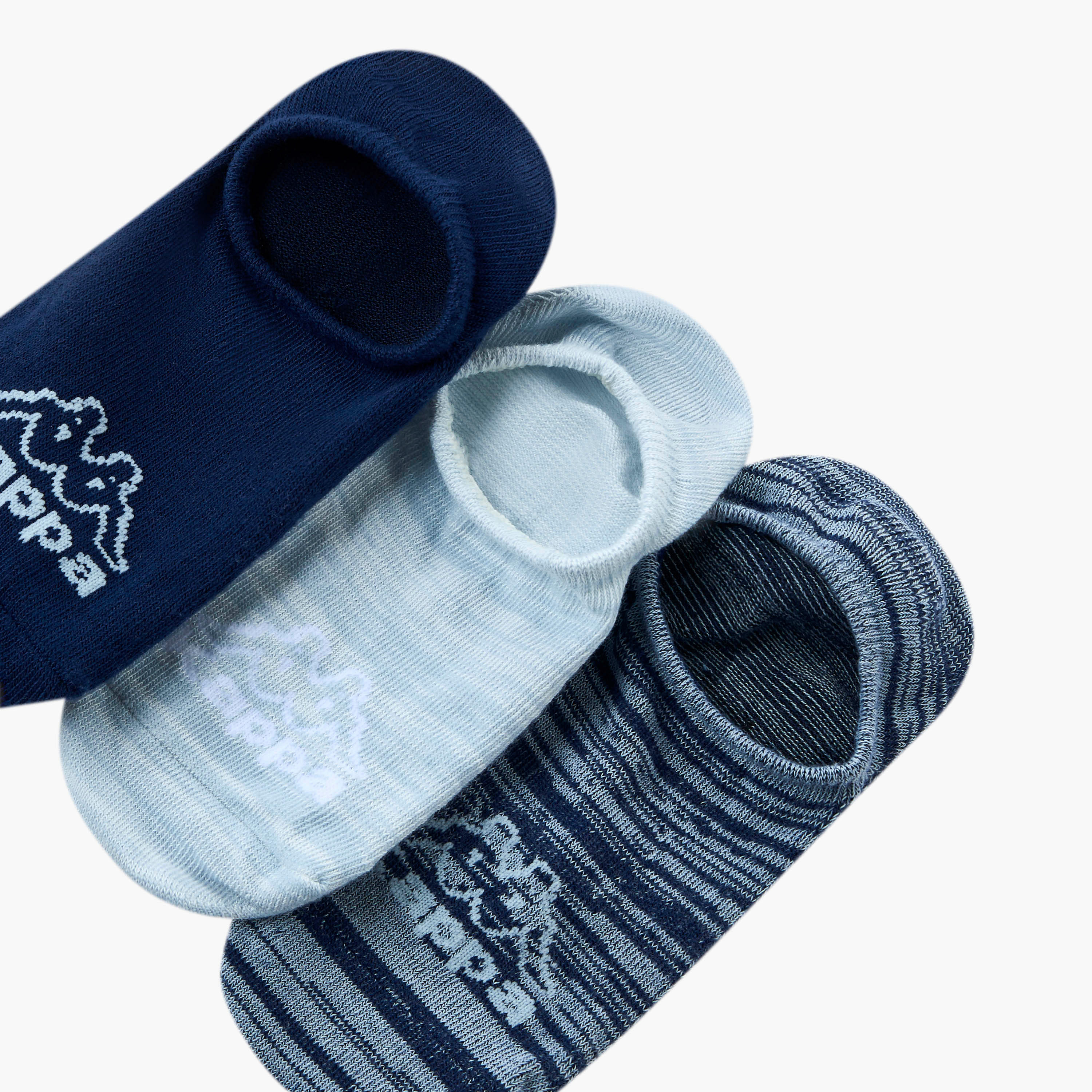 Kappa Pack of 5 Invisible Cotton Socks-women-socksandstockings-image-4