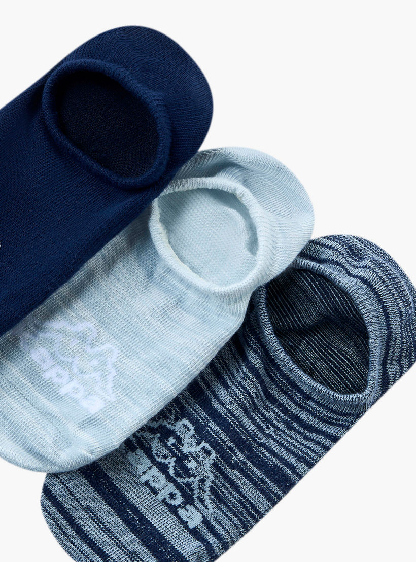 Kappa Pack of 5 Invisible Cotton Socks-women-socksandstockings-image-4