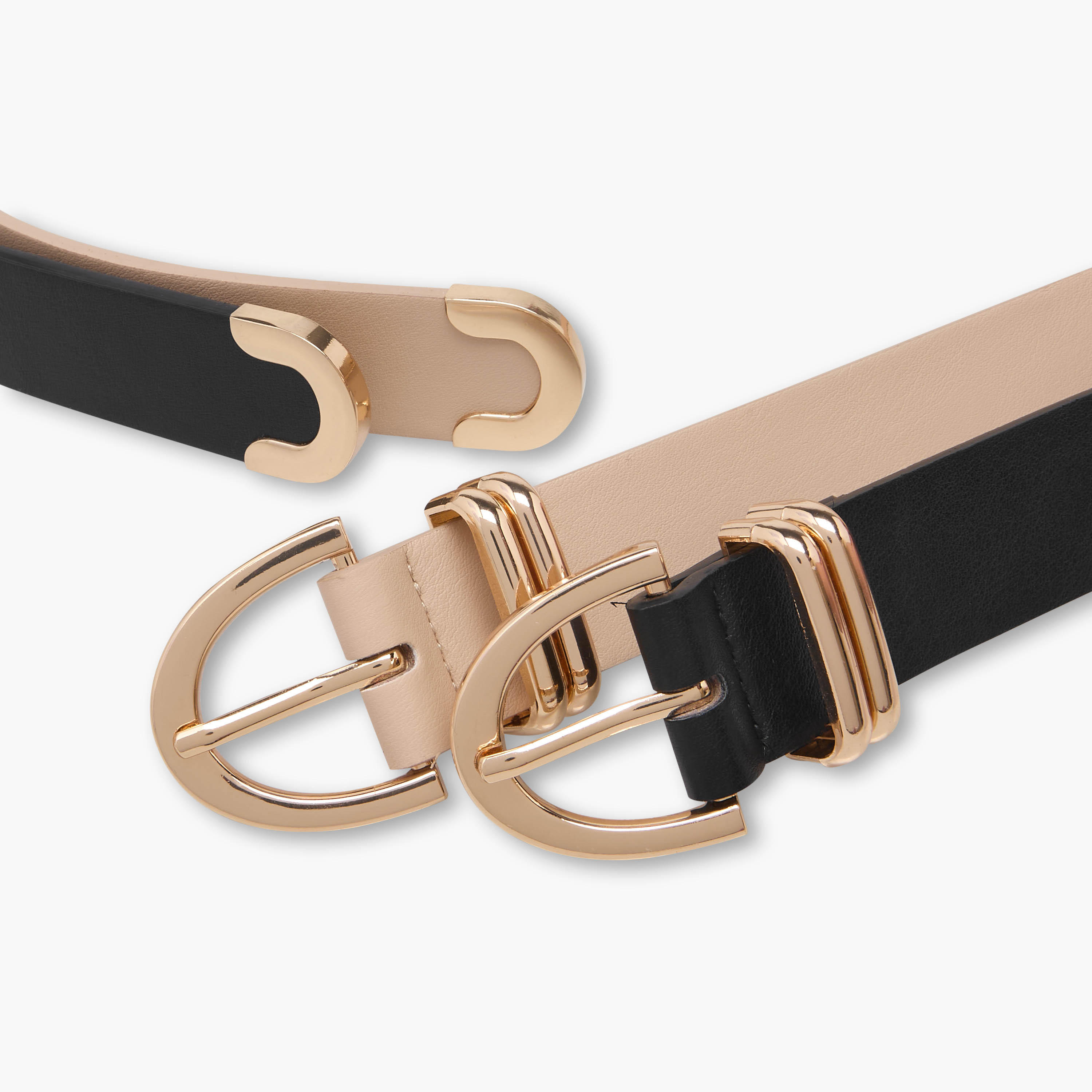 Belt with Curved Buckle - Set of 2-women-clothingaccessories-belts-image-9