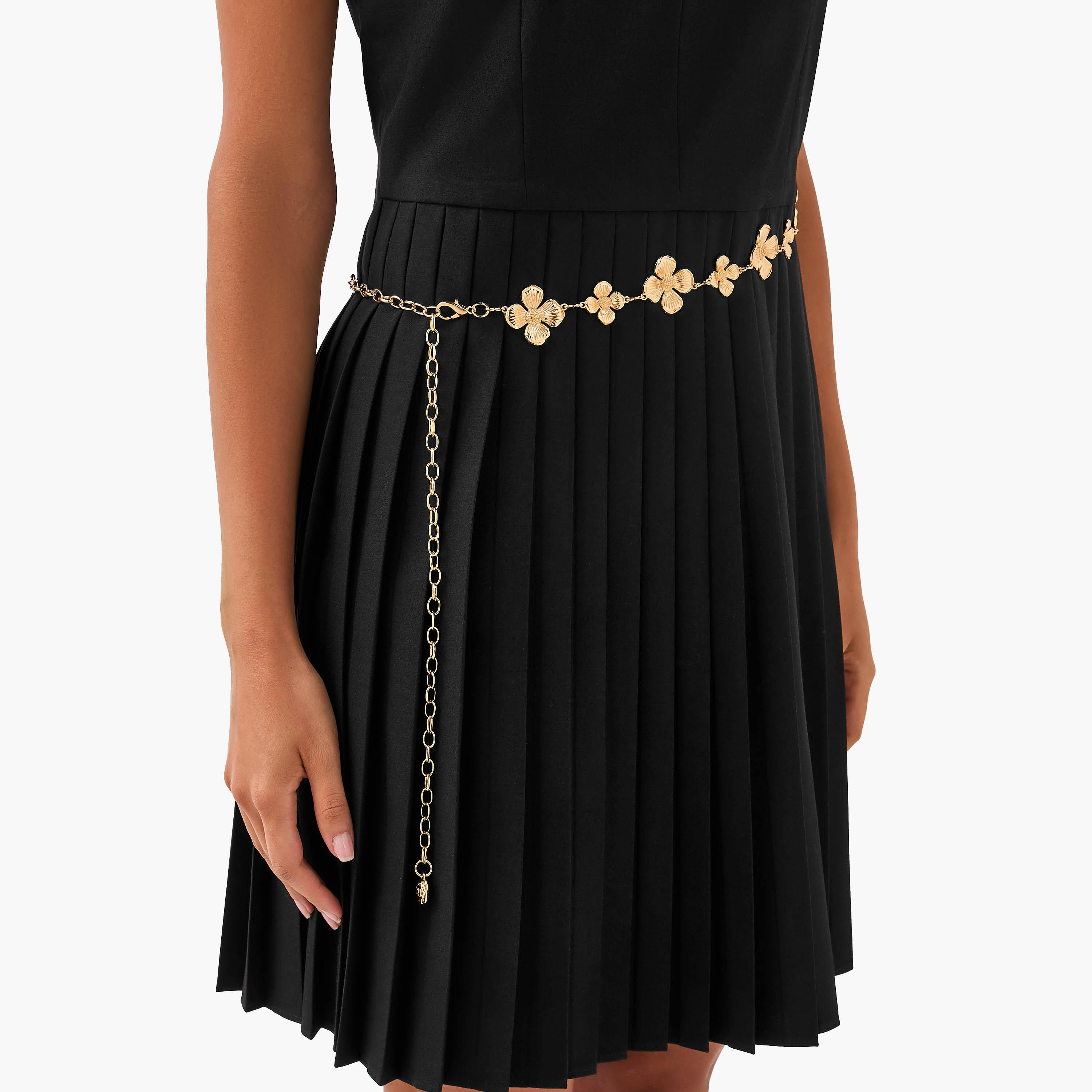 حزام معدني بمشبك إغلاق-women-clothingaccessories-belts-image-2