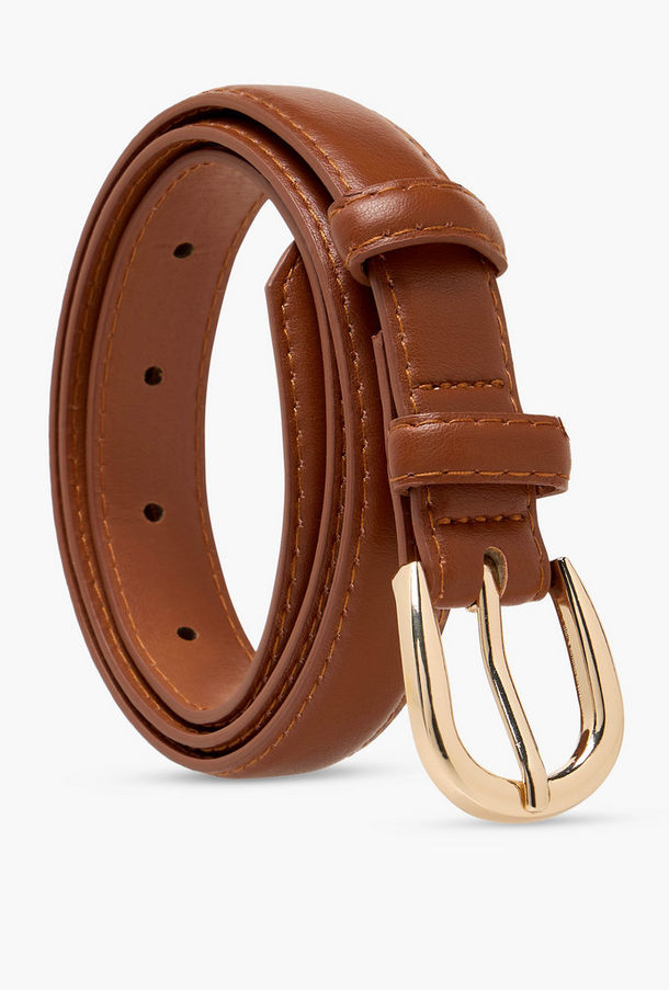 Textured Pin Buckle Belt-women-image-1