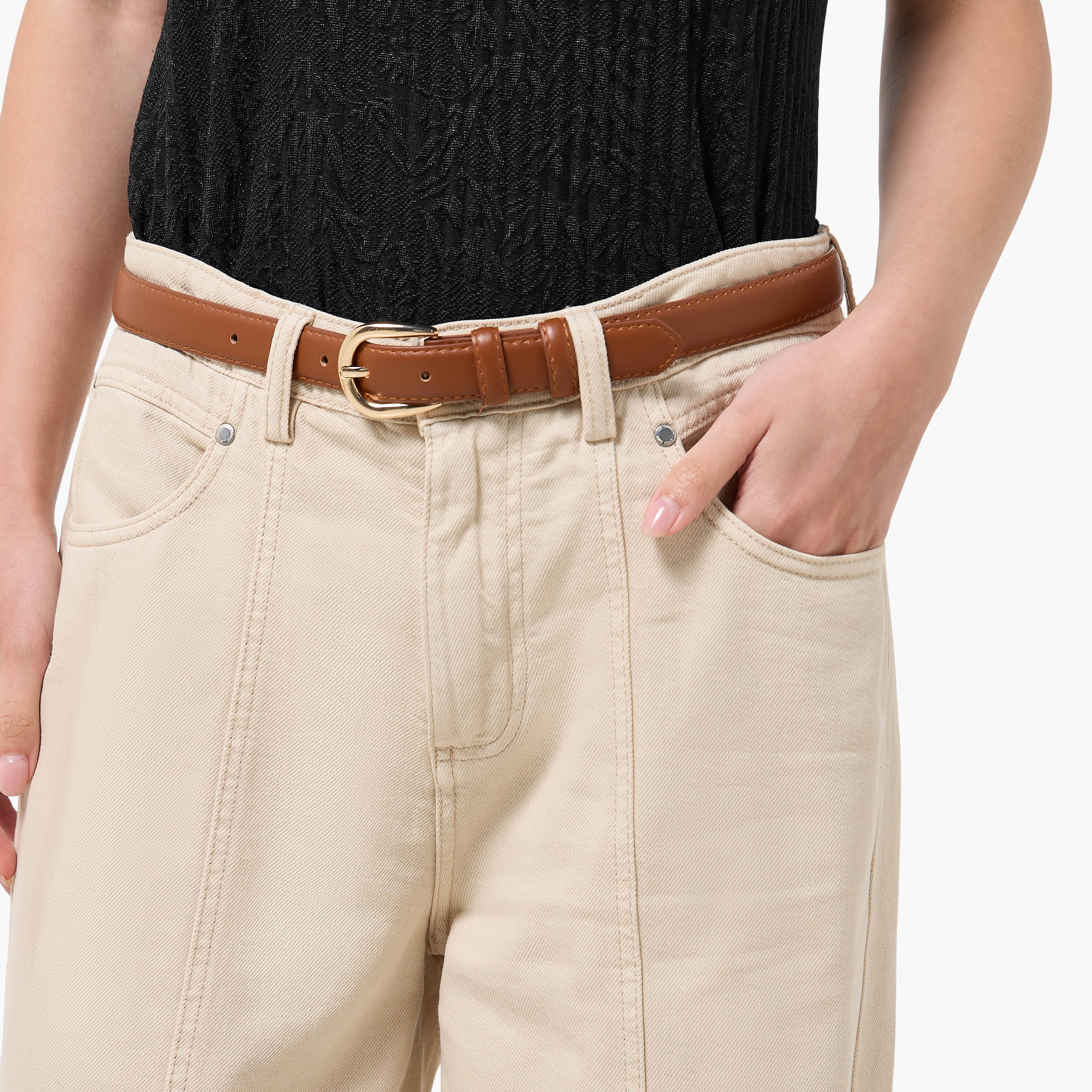 Textured Pin Buckle Belt-women-clothingaccessories-belts-image-2