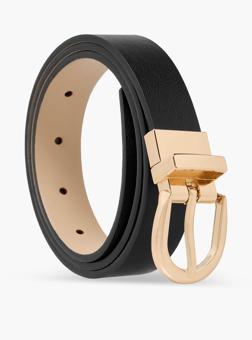 حزام كلاسيكي أنيق بإبزيم معدني-women-clothingaccessories-belts-image-1
