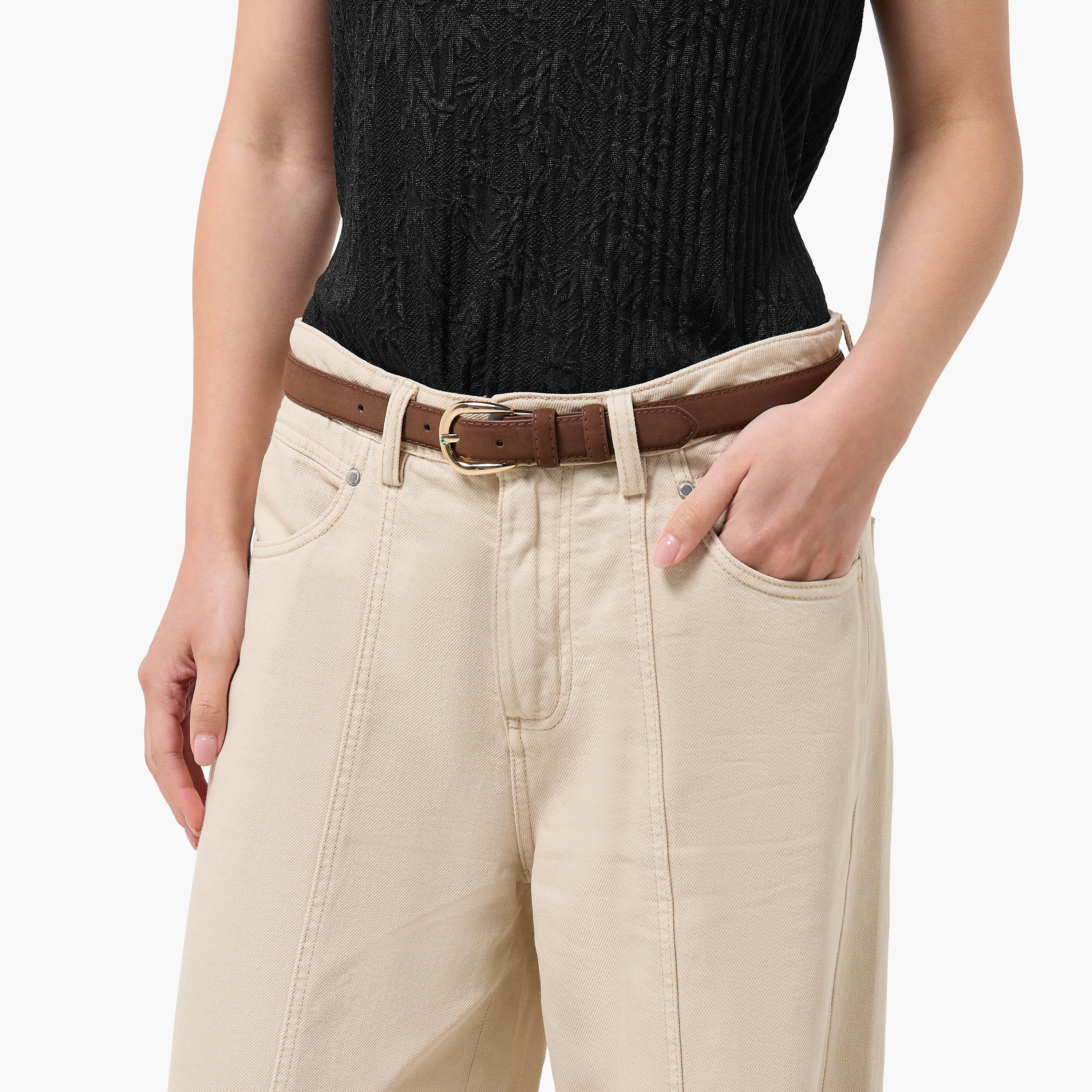 Suede Belt with Pin Buckle Closure-women-clothingaccessories-belts-image-2