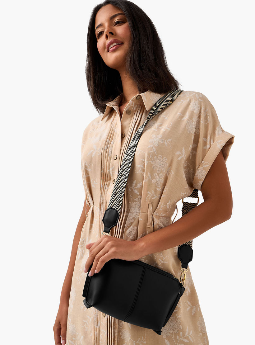شنطة كروس بودي بارزة الملمس بحزام بطبعات-women-bagsandwallets-handbags-image-2