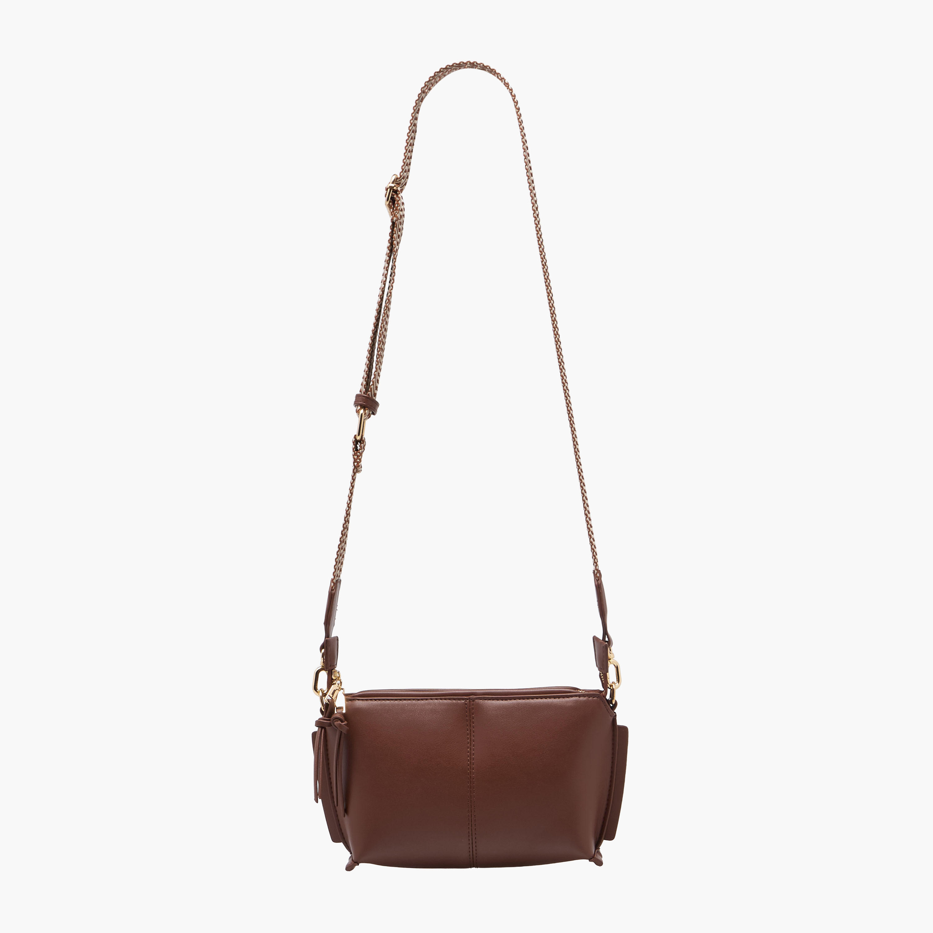 شنطة كروس بودي بارزة الملمس بحزام بطبعات-women-bagsandwallets-handbags-image-3