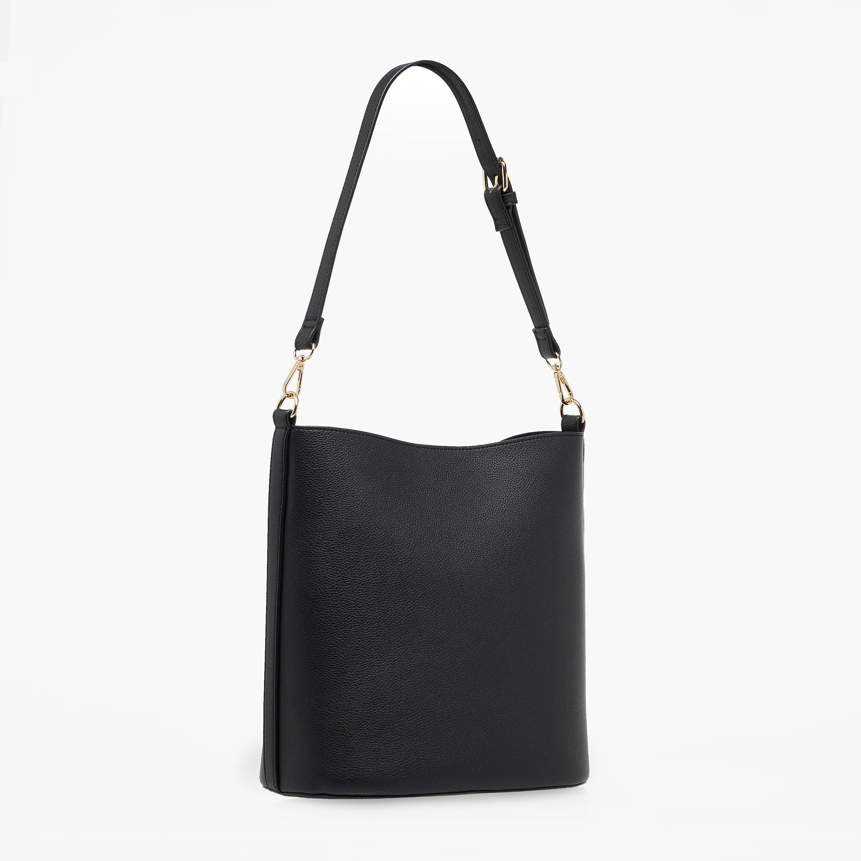 شنطة دلو بارزة الملمس بإغلاق قفل دوار-women-bagsandwallets-handbags-image-4
