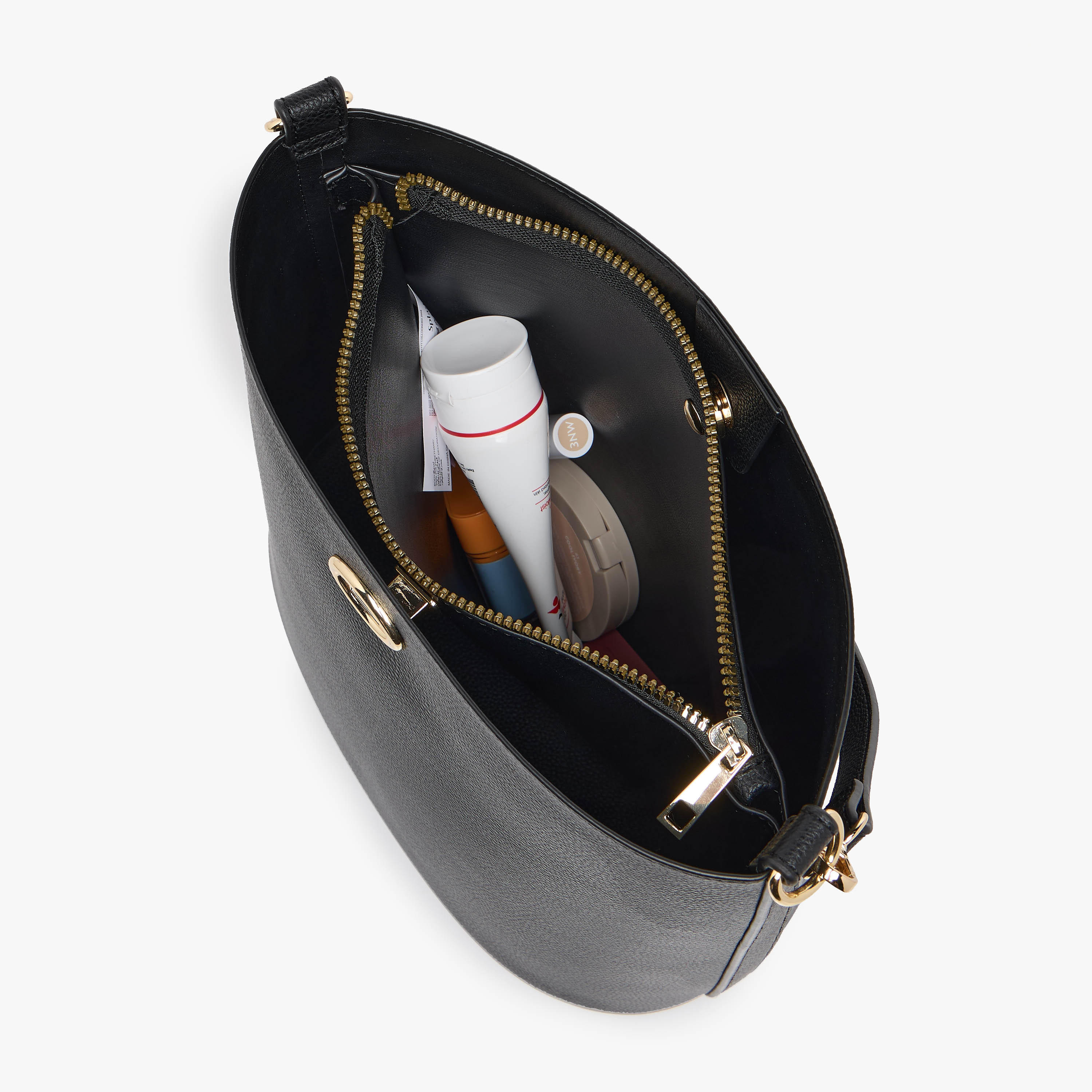 شنطة دلو بارزة الملمس بإغلاق قفل دوار-women-bagsandwallets-handbags-image-8