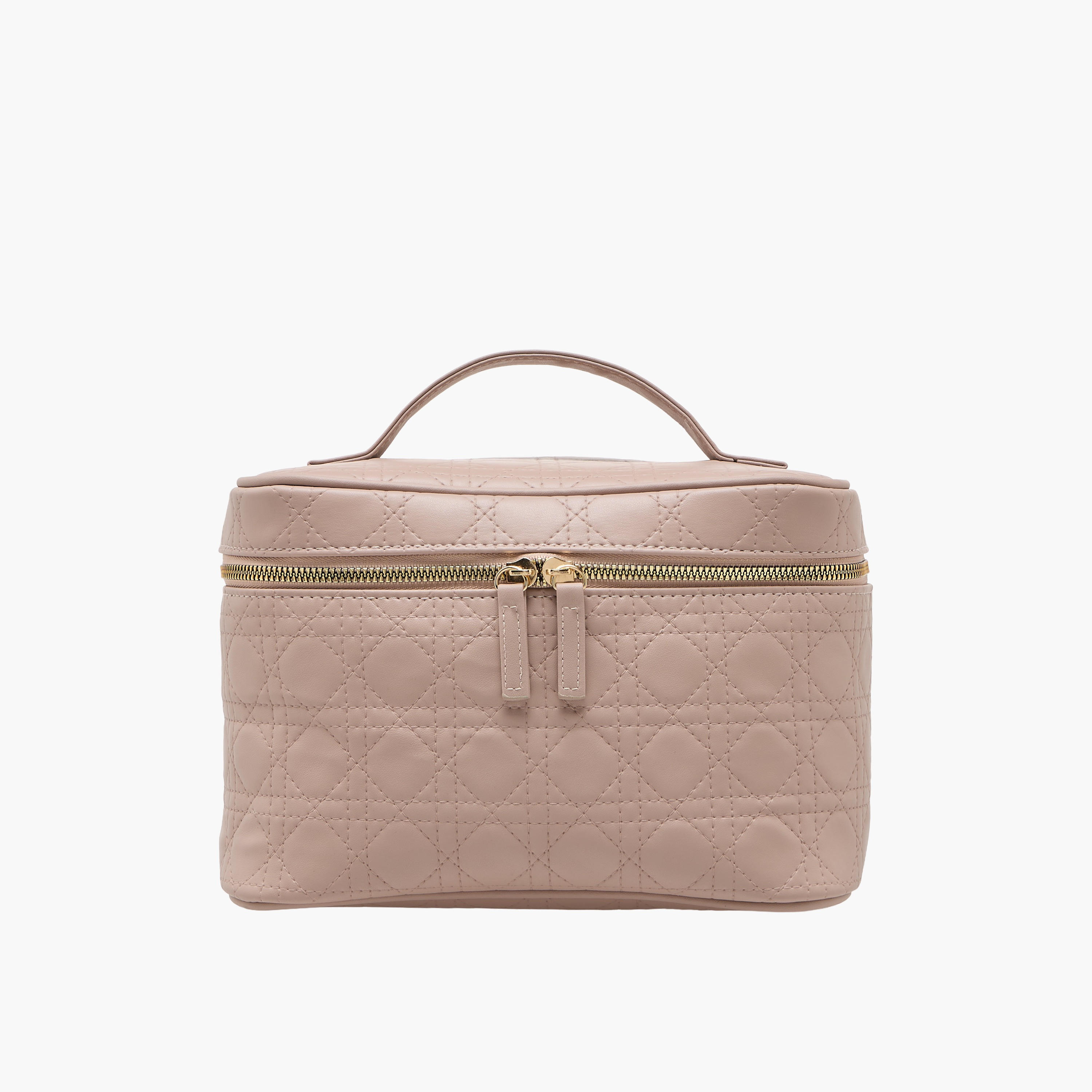 Quilted Makeup Bag with Handle-women-bagsandwallets-handbags-image-1