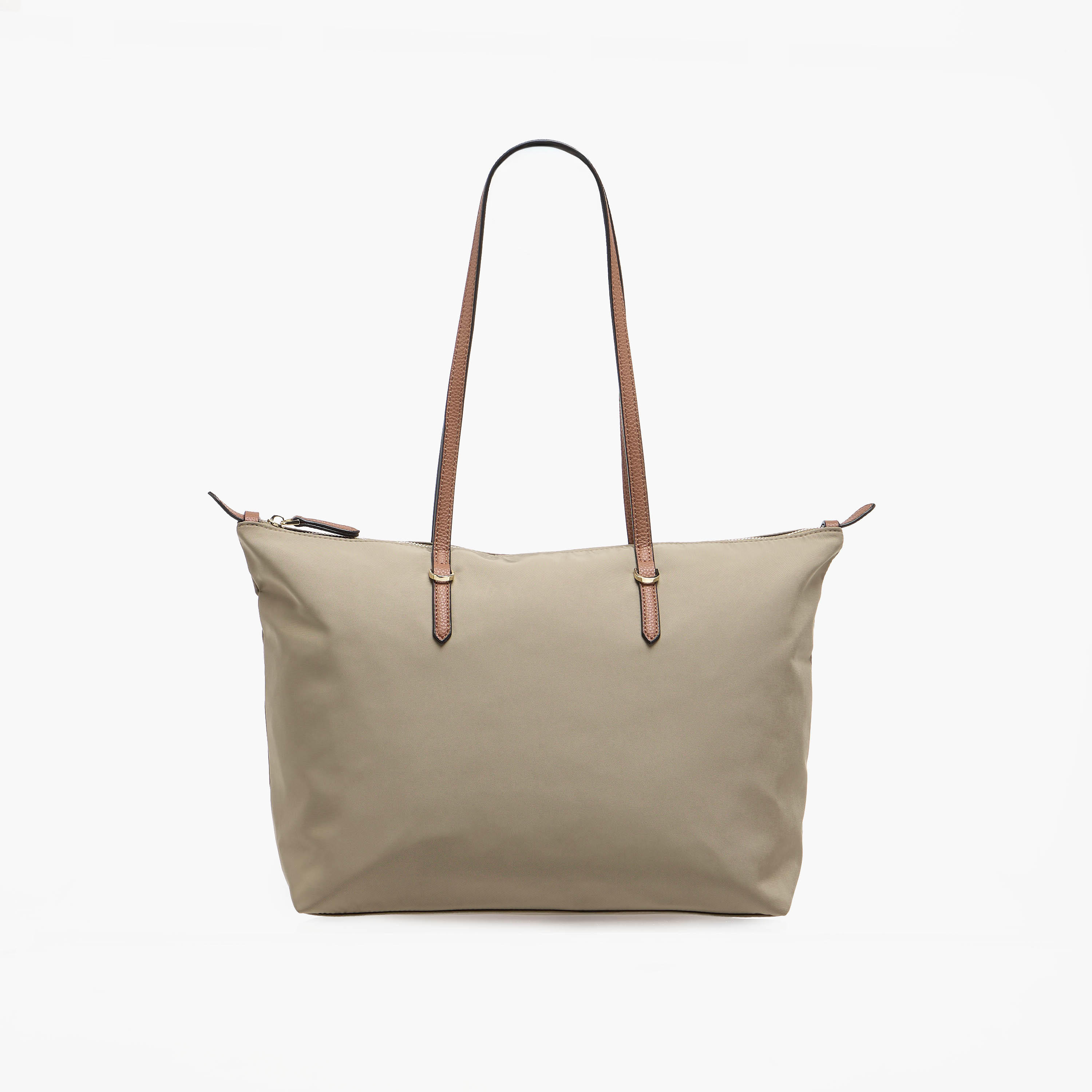 Tote Bag with Contrast Handles-women-bagsandwallets-handbags-image-1