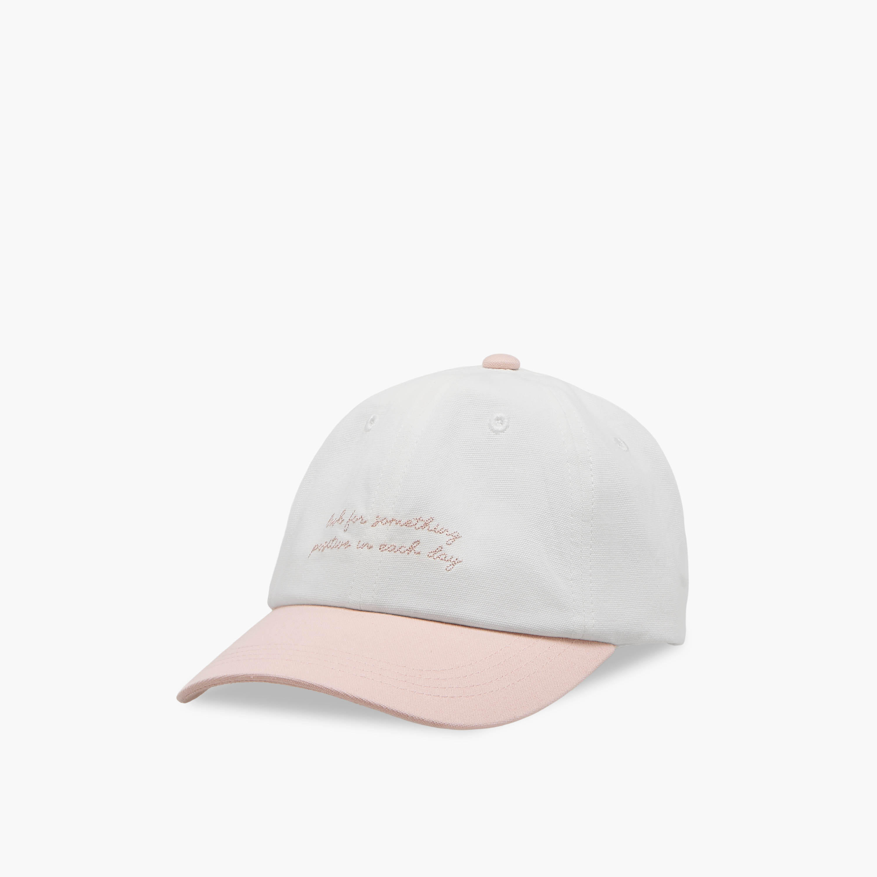 كاب بحزام بإبزيم إغلاق وتطريز شعار-women-clothingaccessories-capsandhats-image-3