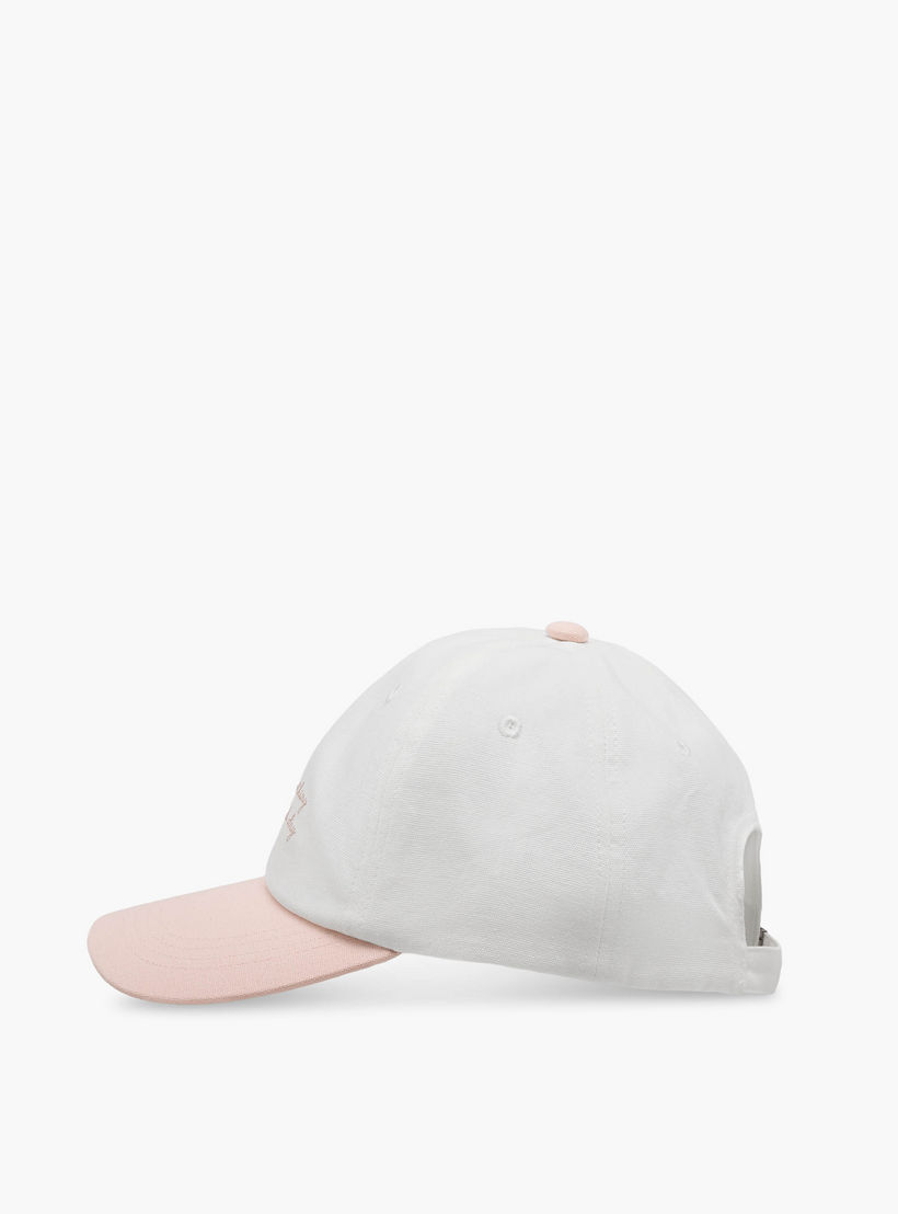 كاب بحزام بإبزيم إغلاق وتطريز شعار-women-clothingaccessories-capsandhats-image-4