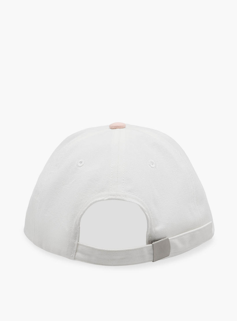 كاب بحزام بإبزيم إغلاق وتطريز شعار-women-clothingaccessories-capsandhats-image-5