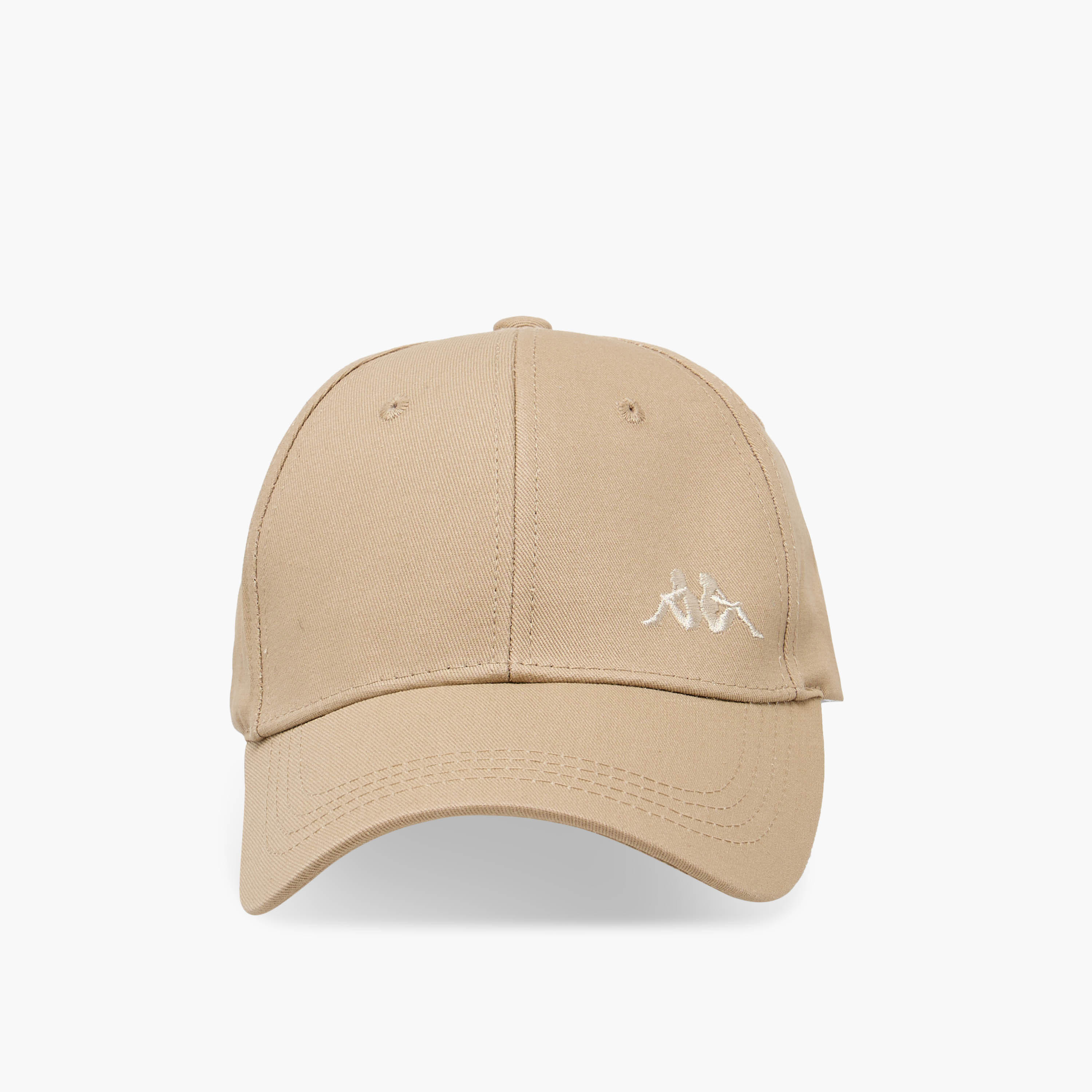 Kappa Logo Embroidered Cap with Buckled Strap Closure-women-clothingaccessories-capsandhats-image-1