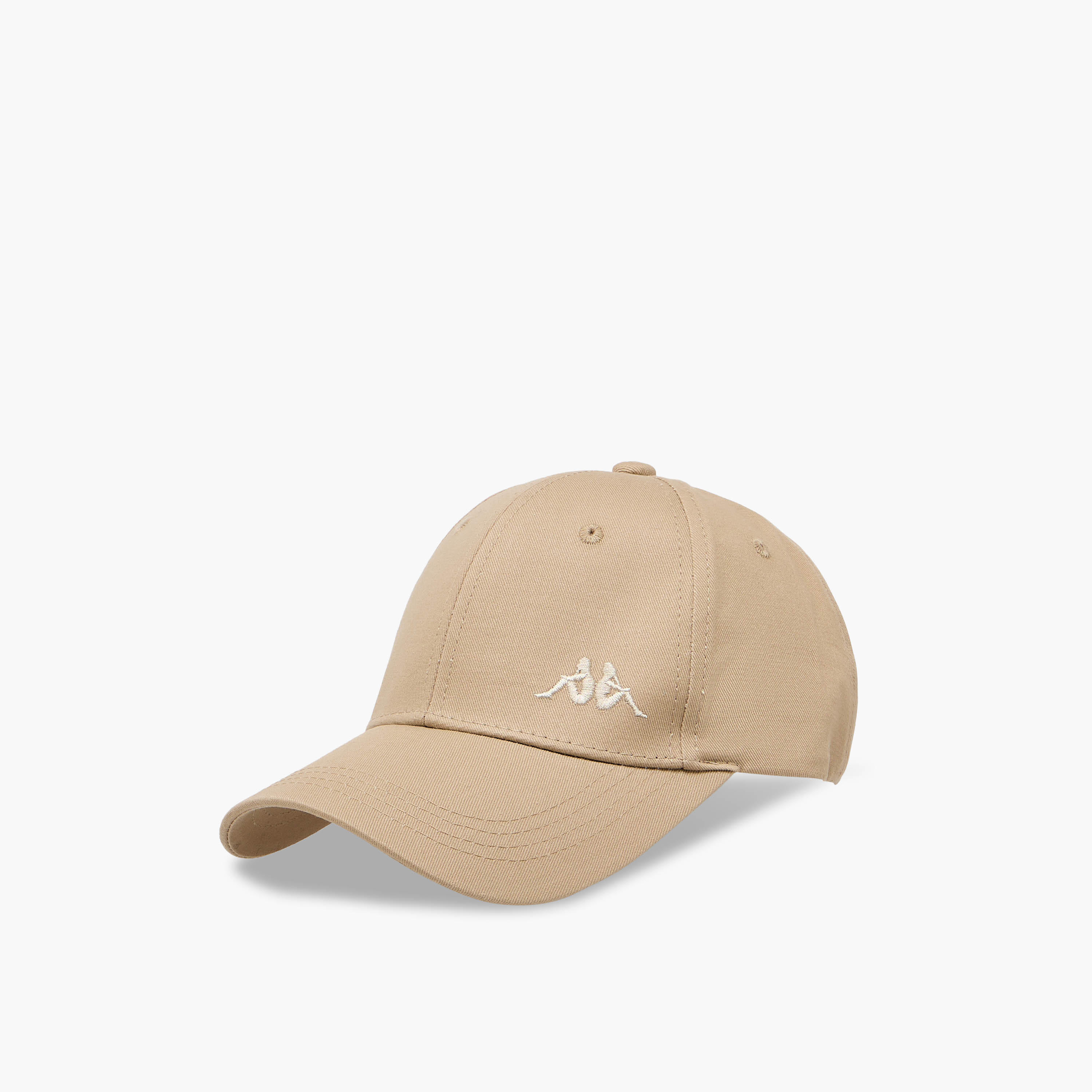 Kappa Logo Embroidered Cap with Buckled Strap Closure-women-clothingaccessories-capsandhats-image-3