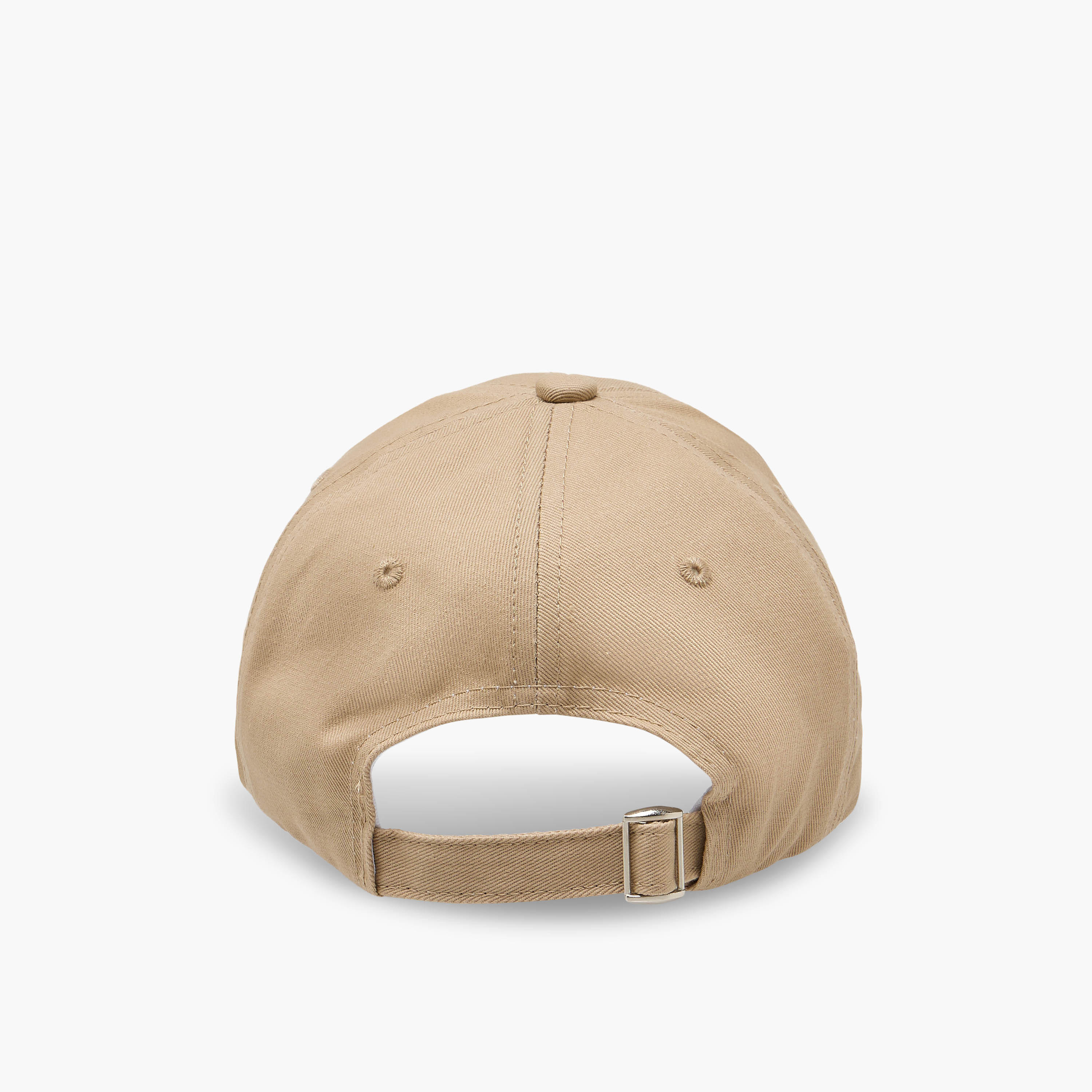 Kappa Logo Embroidered Cap with Buckled Strap Closure-women-clothingaccessories-capsandhats-image-5