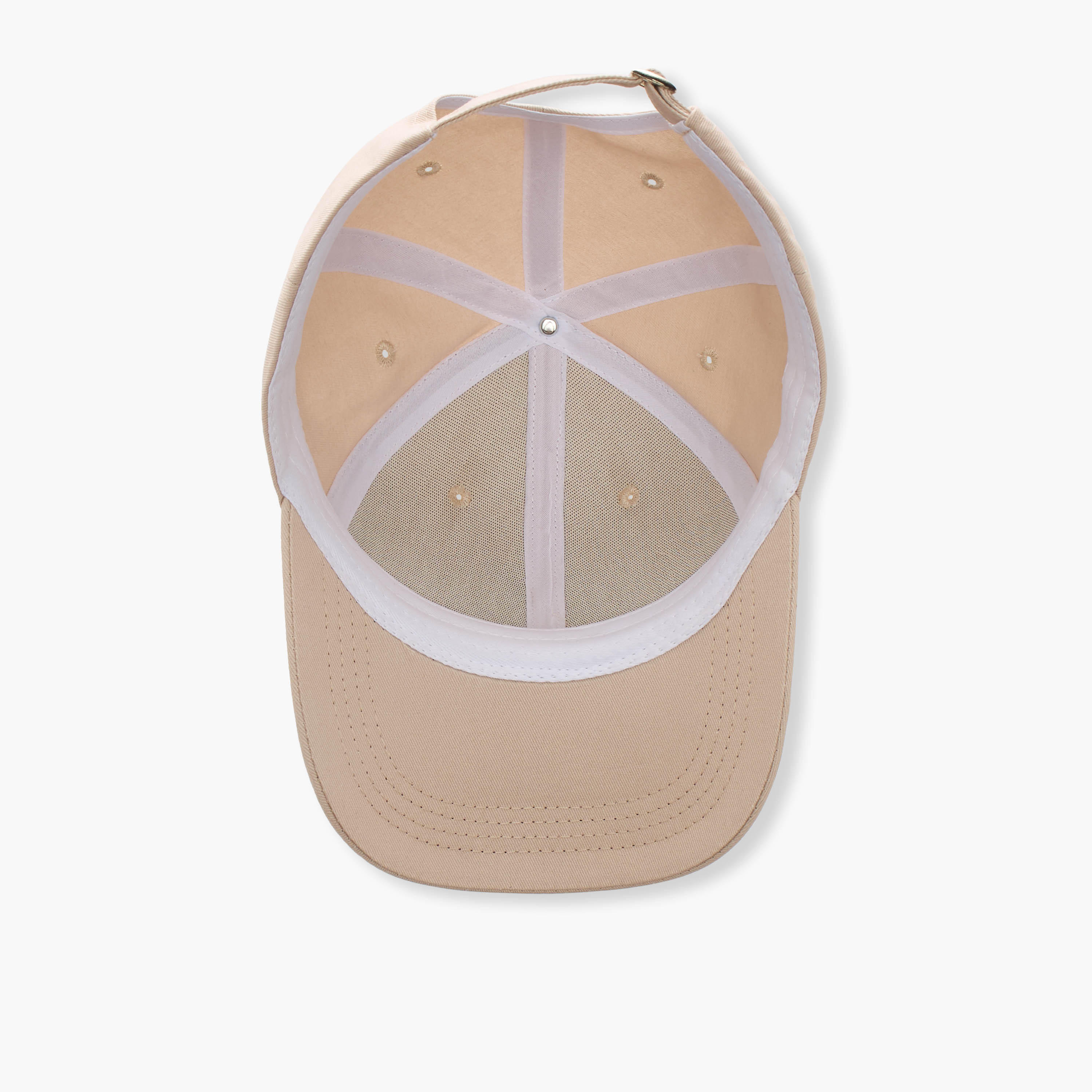 Textured Cap with Buckled Strap Closure-women-clothingaccessories-capsandhats-image-8