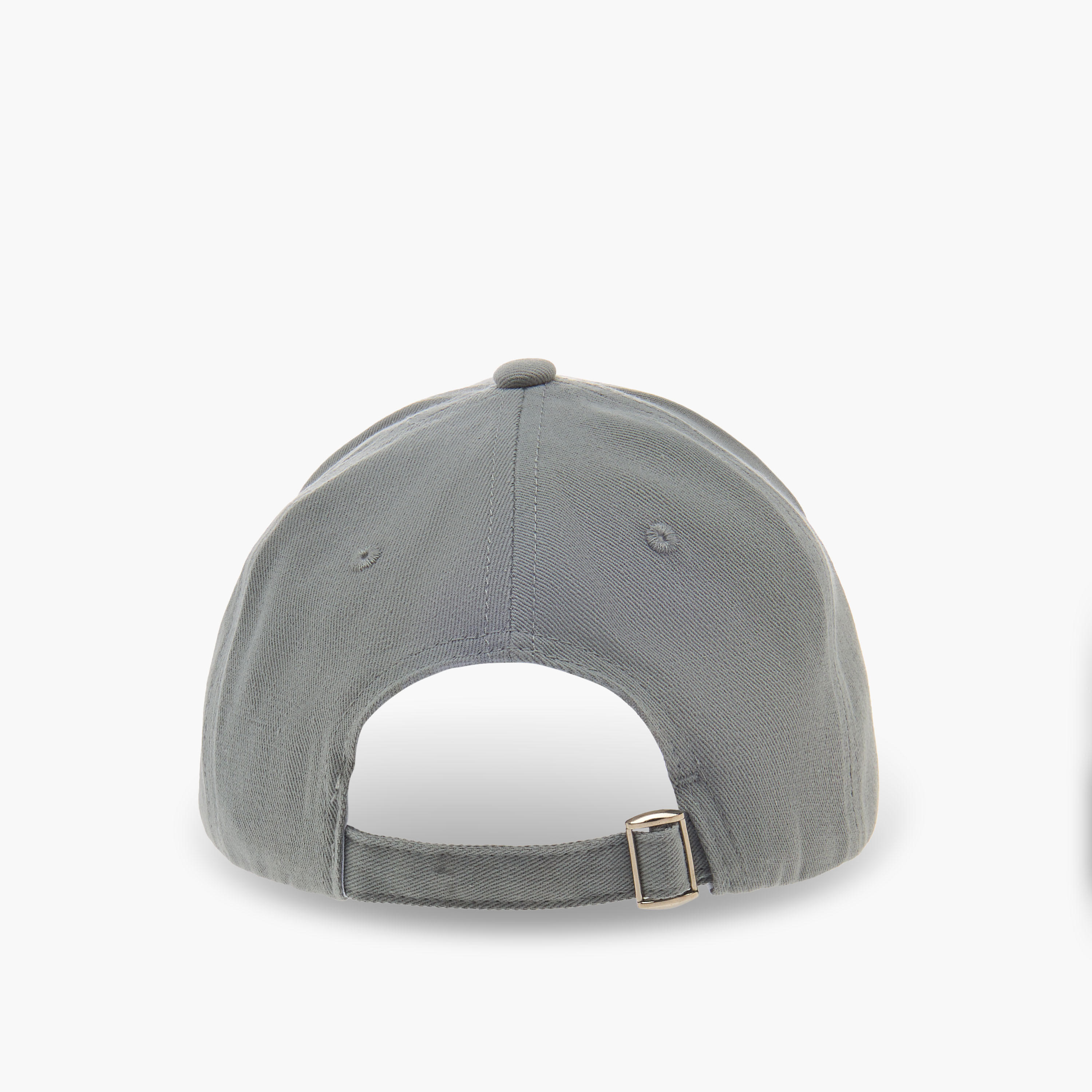 Textured Cap with Buckled Strap Closure-women-clothingaccessories-capsandhats-image-6