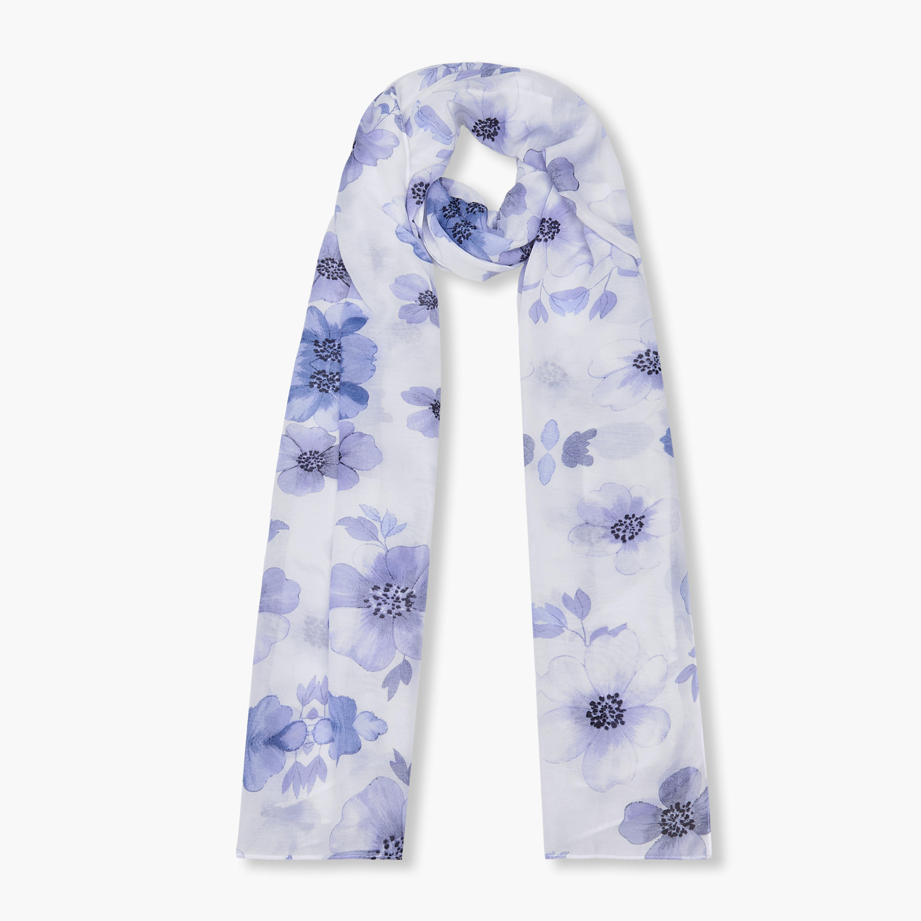 وشاح بطبعات زهرية-women-clothingaccessories-scarves-image-1