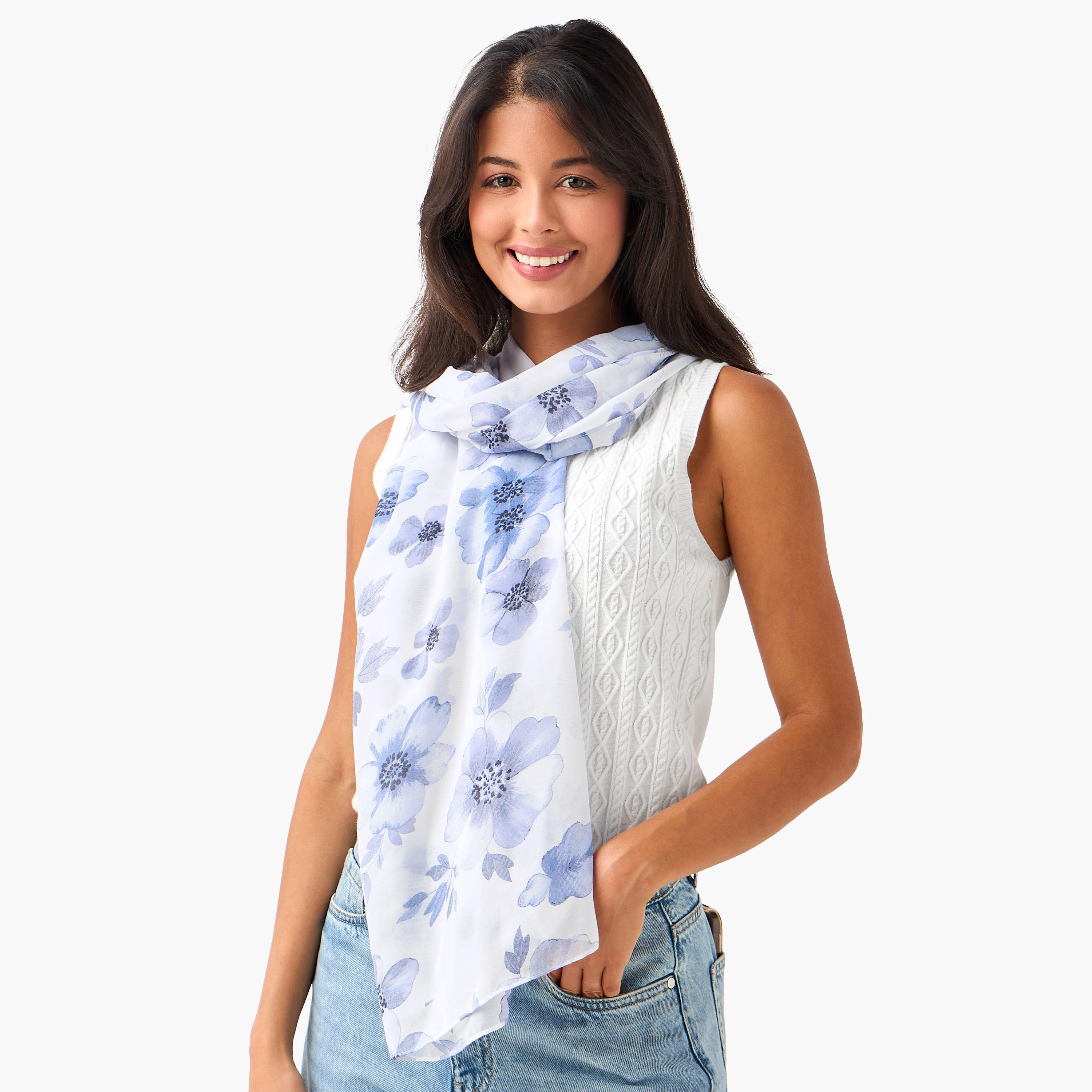 وشاح بطبعات زهرية-women-clothingaccessories-scarves-image-2