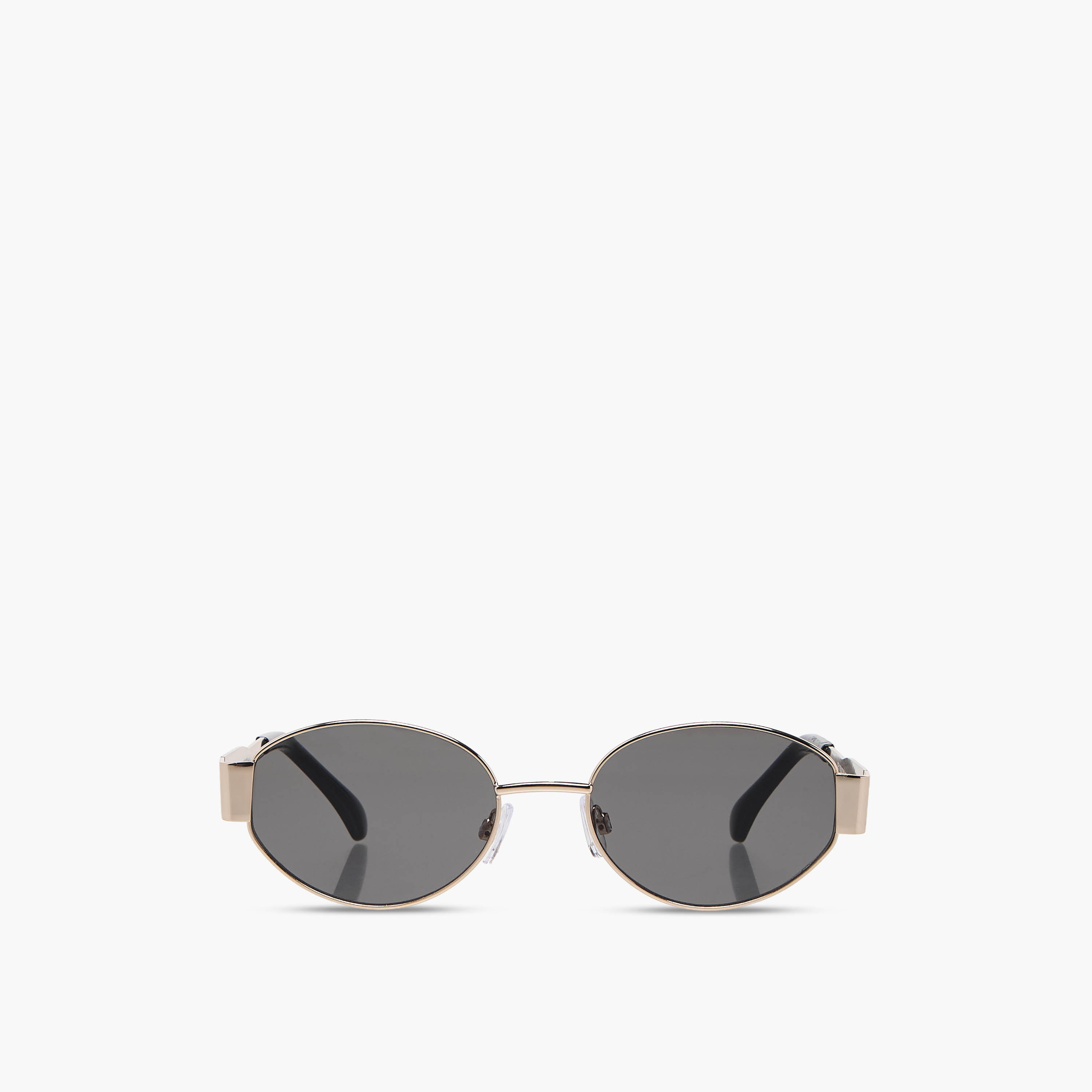 نظارة شمسية بيضاوية بعدسات رمادية واقية من أشعة الشمس فوق البنفسجية-women-sunglasses-image-1