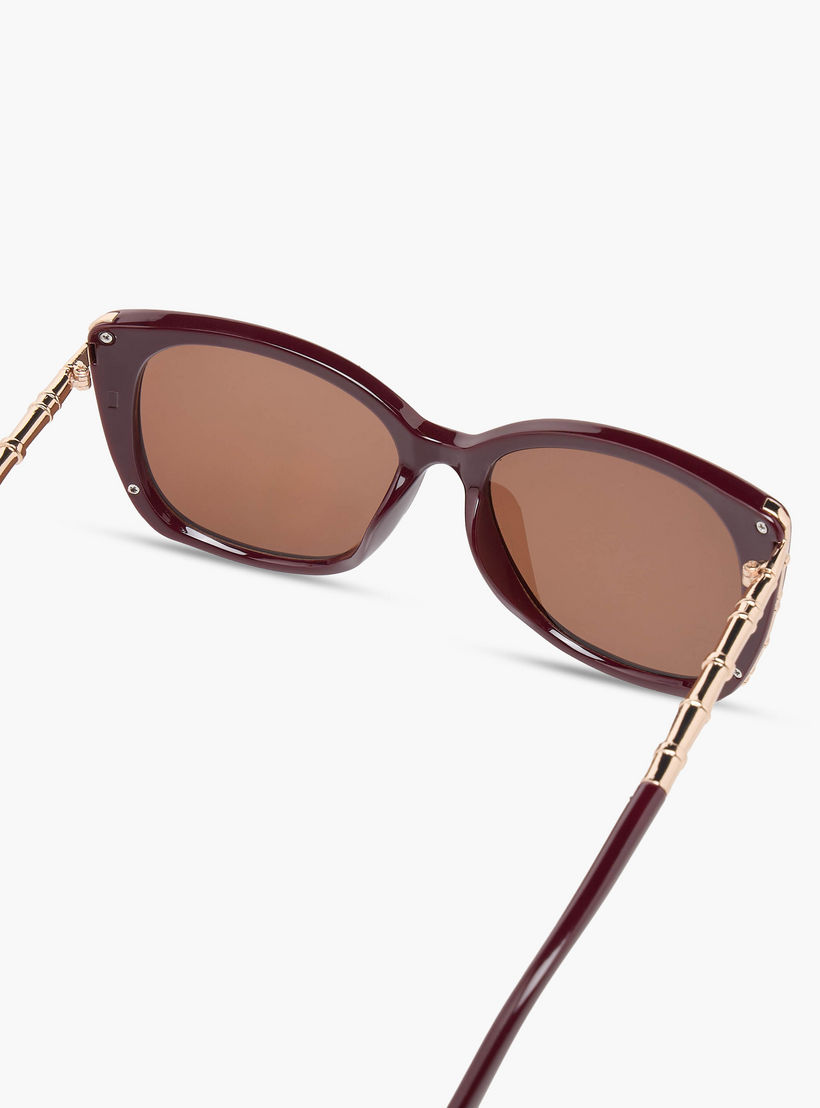 نظارة شمسية كات آي بعدسات بني واقية من أشعة الشمس فوق البنفسجية-women-sunglasses-image-5