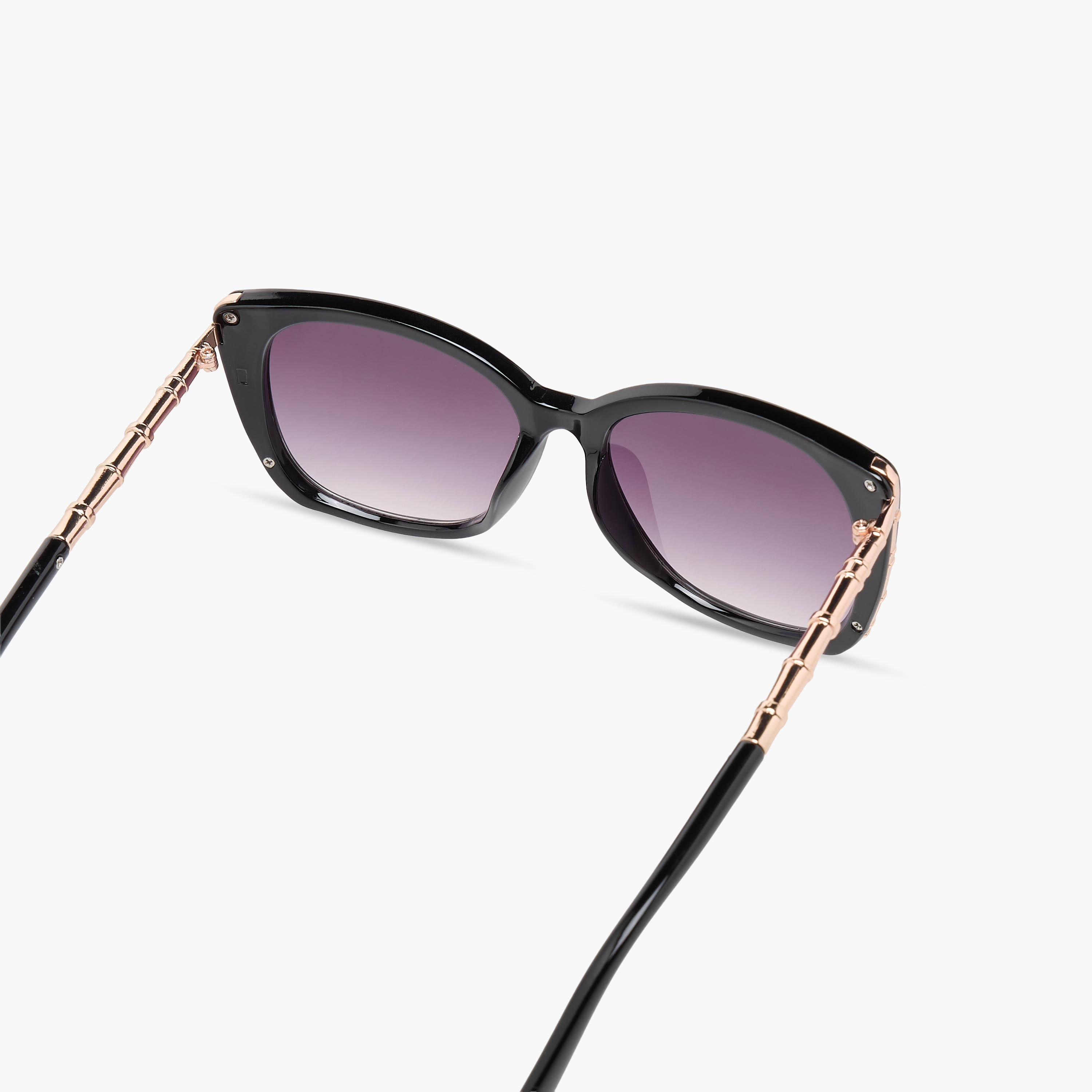 نظارة شمسية كات آي بعدسات سوداء واقية من أشعة الشمس فوق البنفسجية-women-sunglasses-image-5