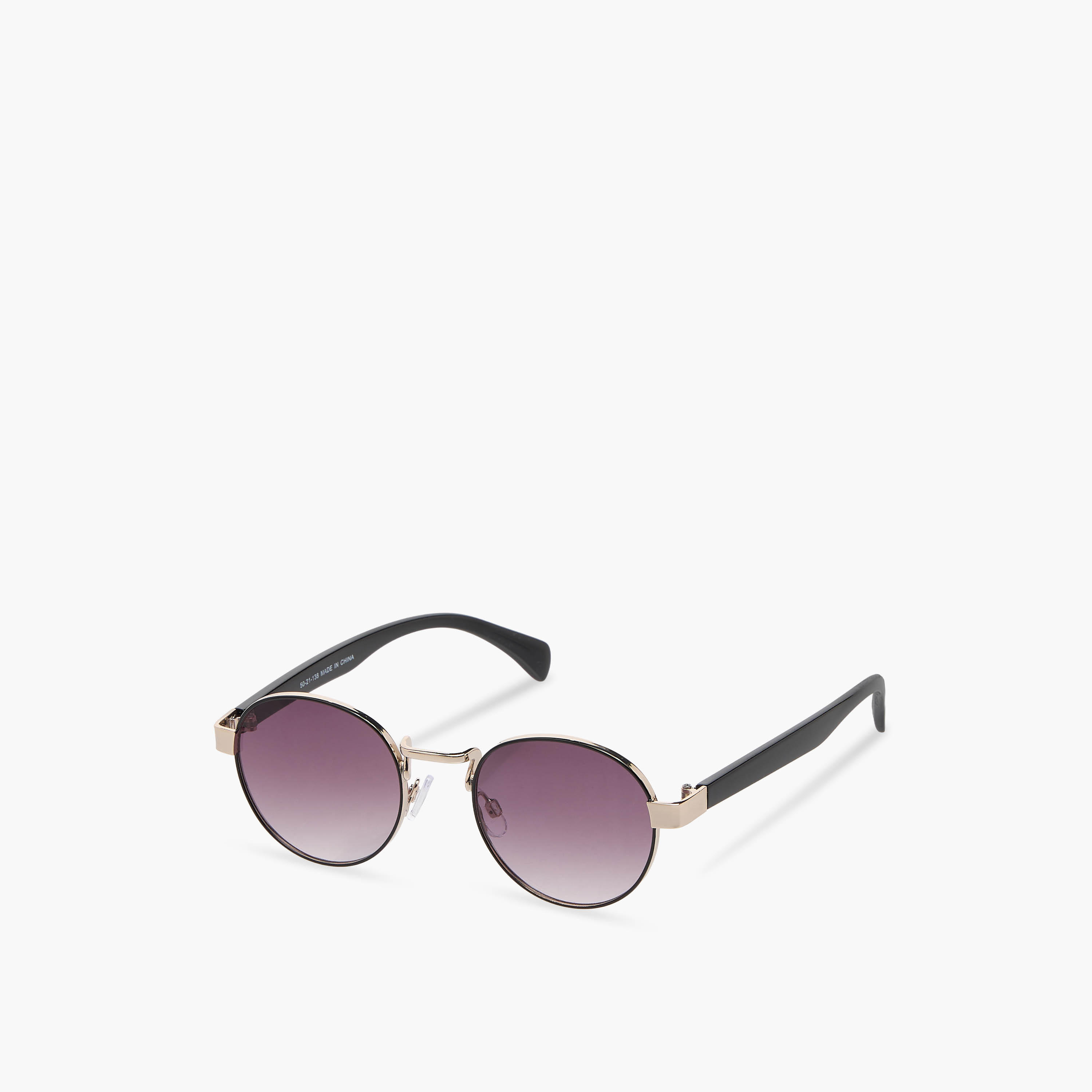 نظارة شمسية مستديرة بعدسات أرجوانية وحماية من الأشعة فوق البنفسجية-women-sunglasses-image-1