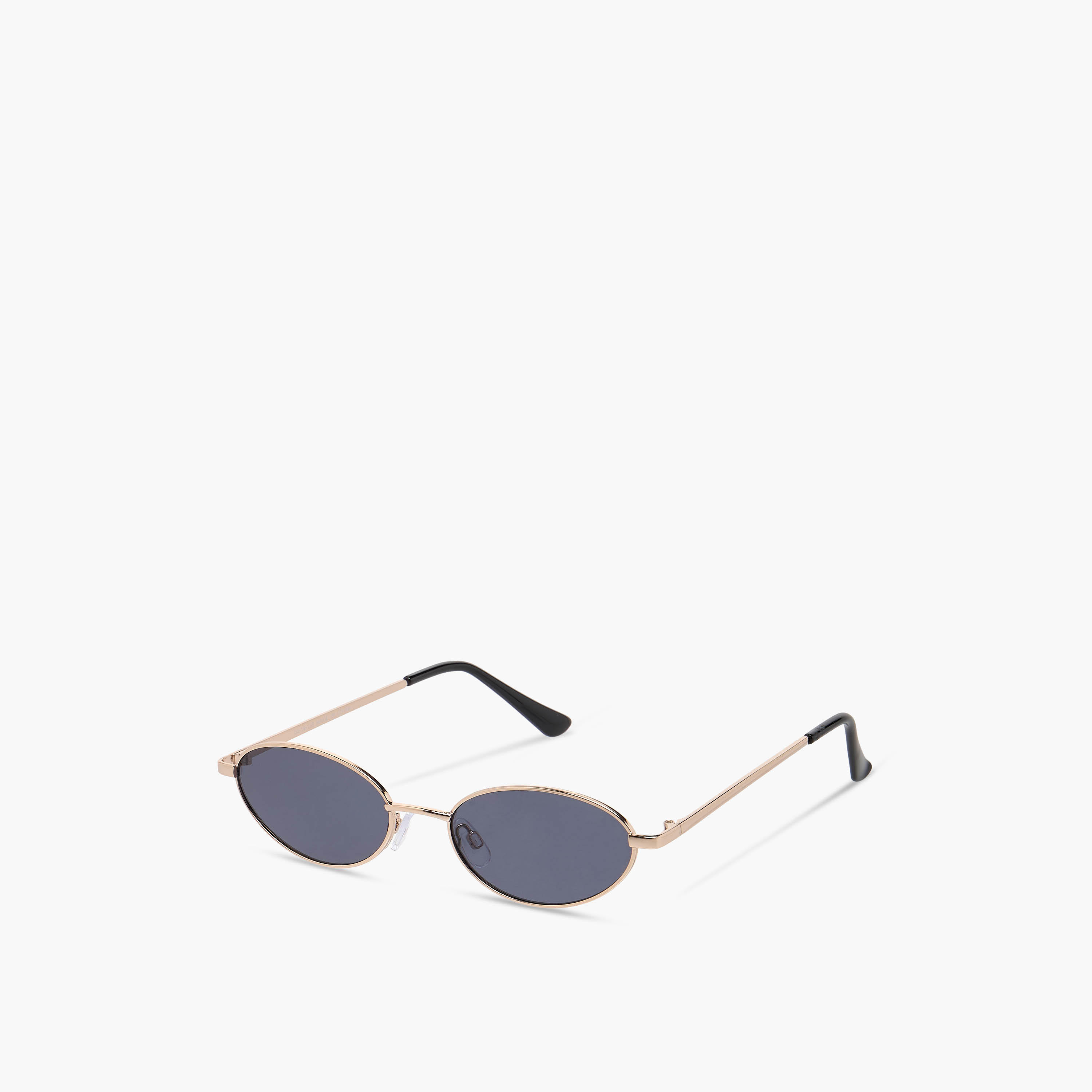 نظارة شمسية بعدسات سوداء بيضاوية وحماية من الأشعة فوق البنفسجية-women-sunglasses-image-1