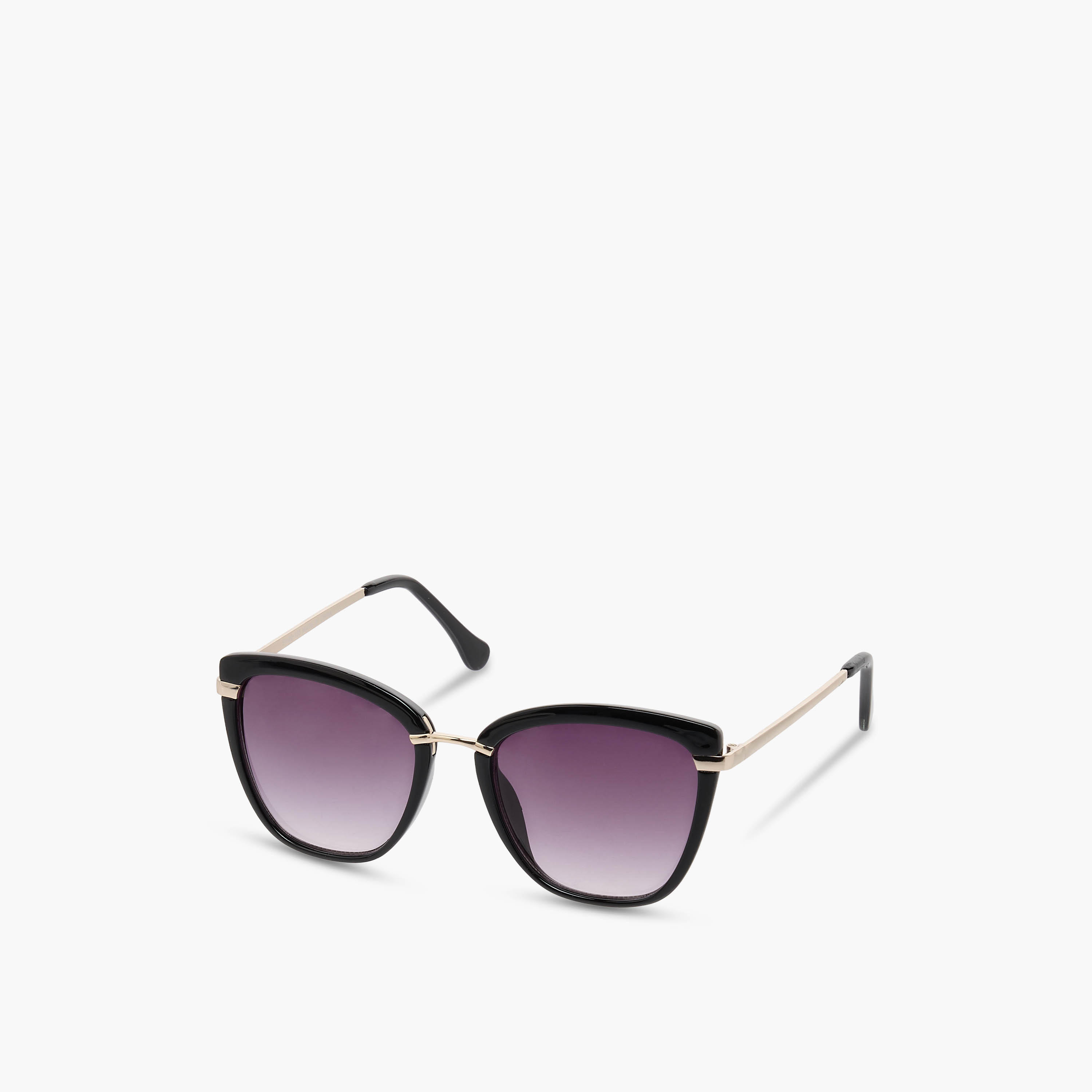 نظارة شمسية كات آي بعدسات رمادية واقية من أشعة الشمس فوق البنفسجية-women-sunglasses-image-1
