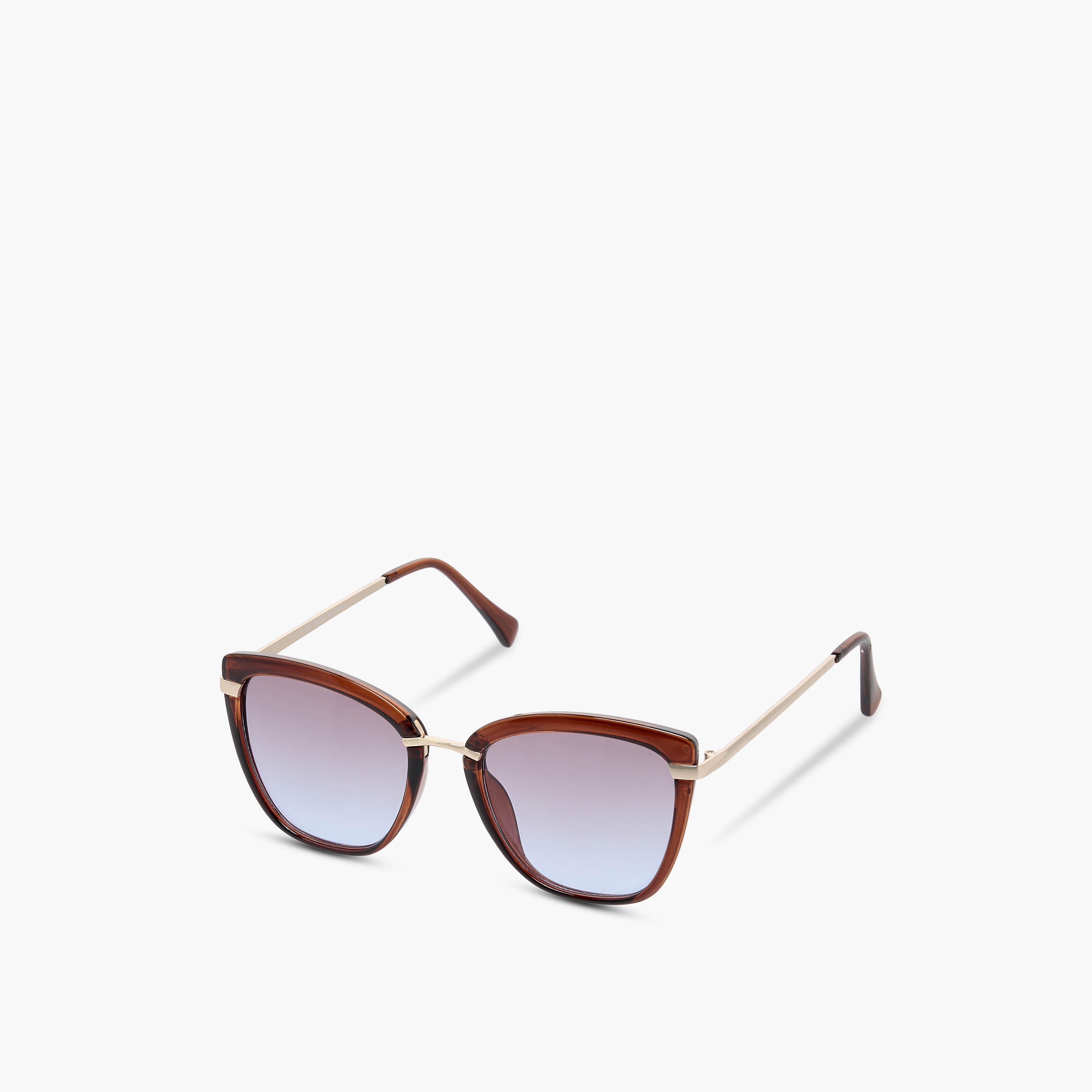نظارة شمسية كات آي بعدسات رمادية وحماية من الأشعة فوق البنفسجية-women-sunglasses-image-1