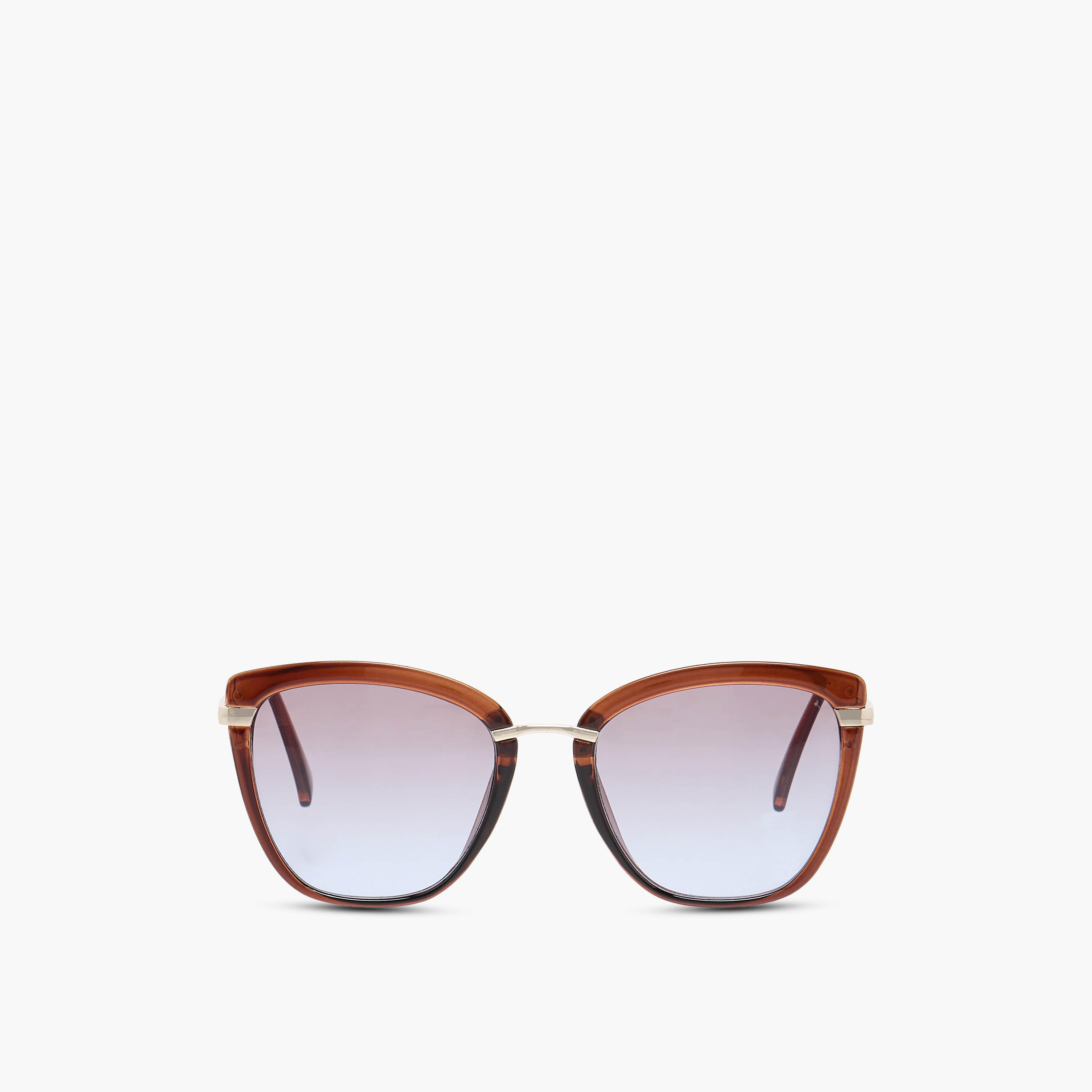 نظارة شمسية كات آي بعدسات رمادية وحماية من الأشعة فوق البنفسجية-women-sunglasses-image-3