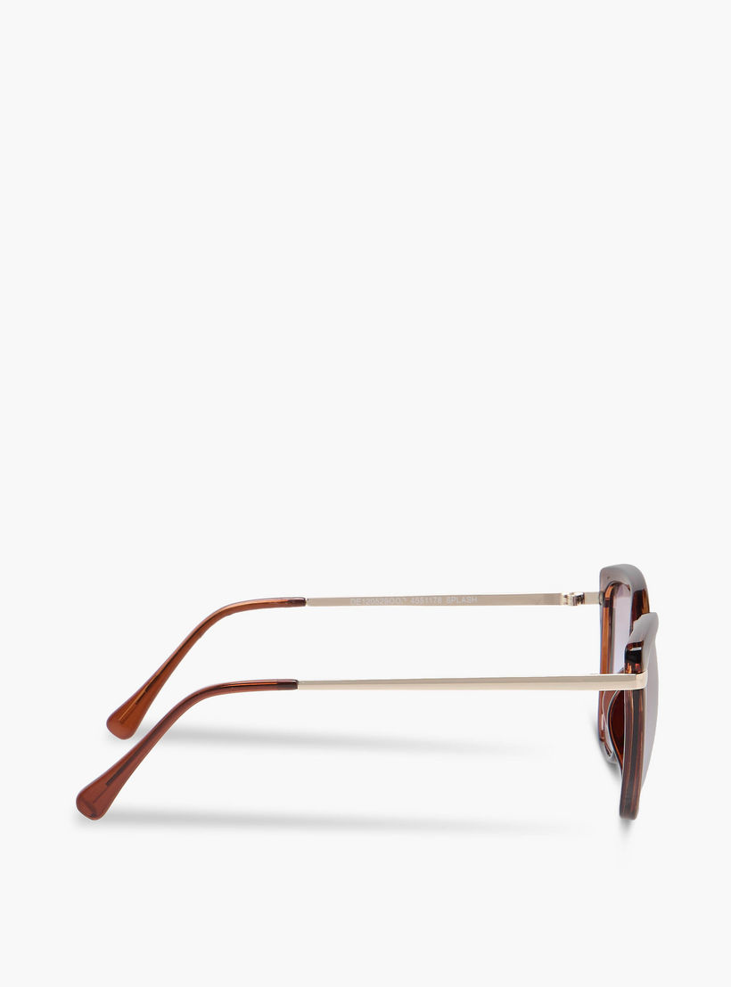 نظارة شمسية كات آي بعدسات رمادية وحماية من الأشعة فوق البنفسجية-women-sunglasses-image-4