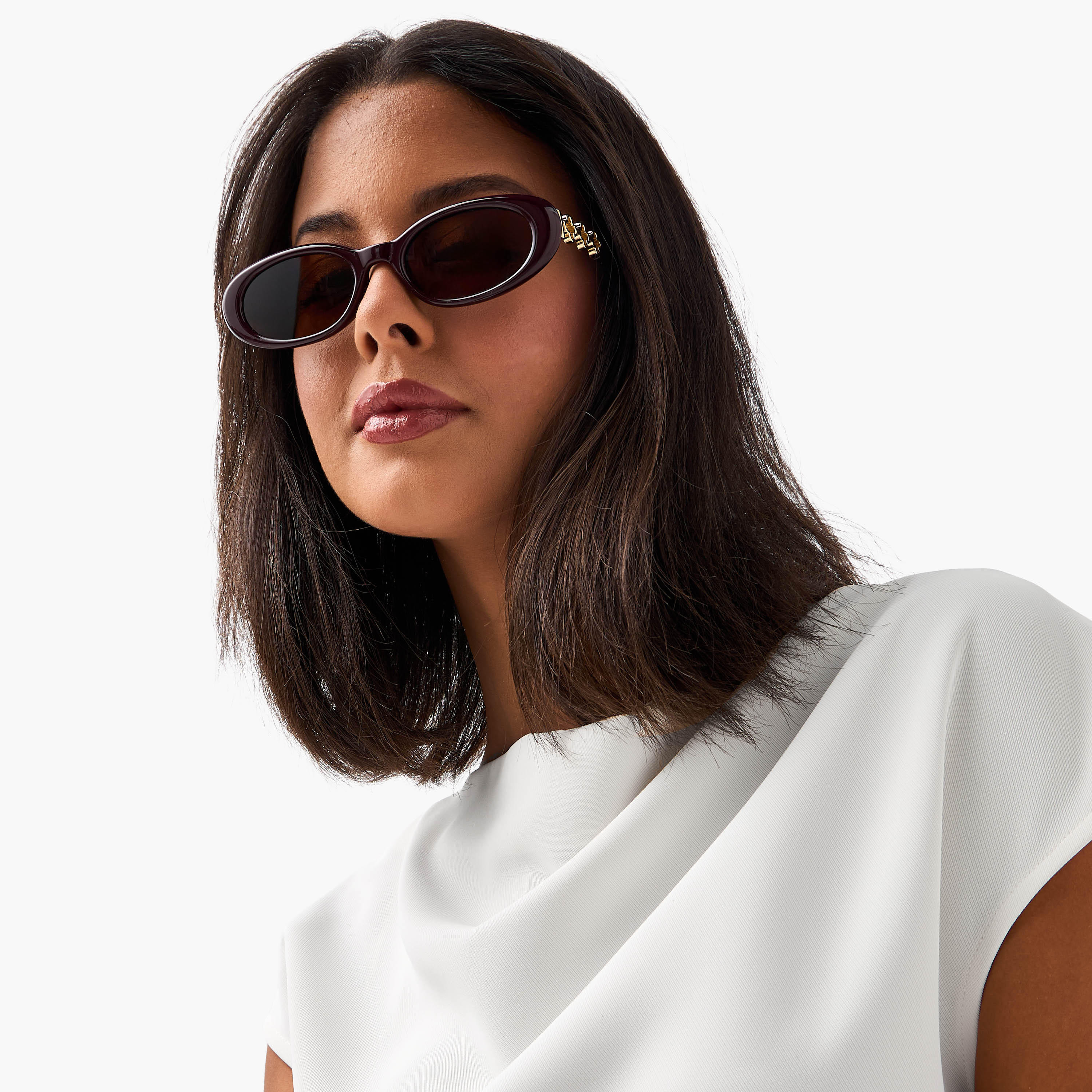 نظارة شمسية بيضاوية بعدسات بنية وحماية من الأشعة فوق البنفسجية-women-sunglasses-image-2