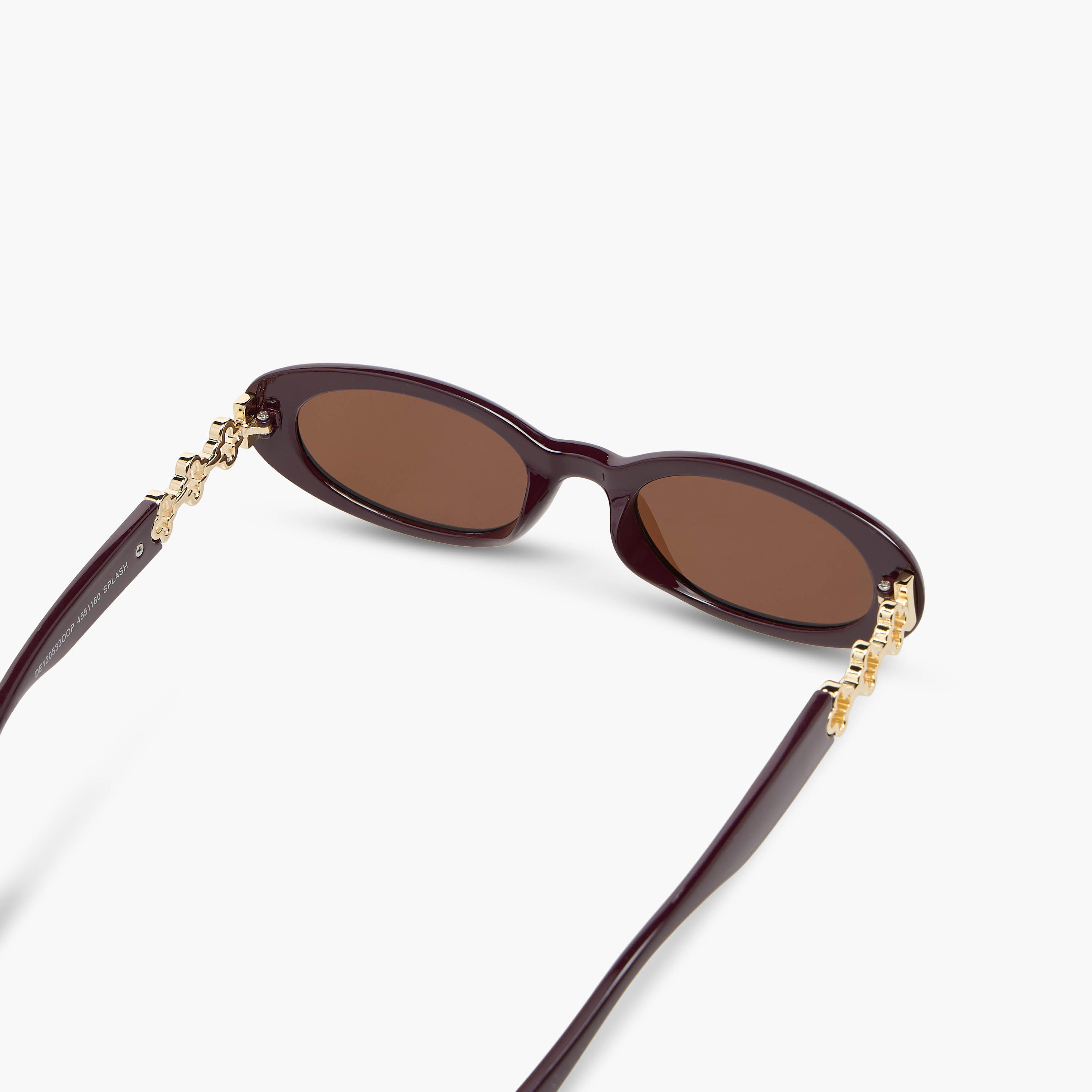 نظارة شمسية بيضاوية بعدسات بنية وحماية من الأشعة فوق البنفسجية-women-sunglasses-image-5