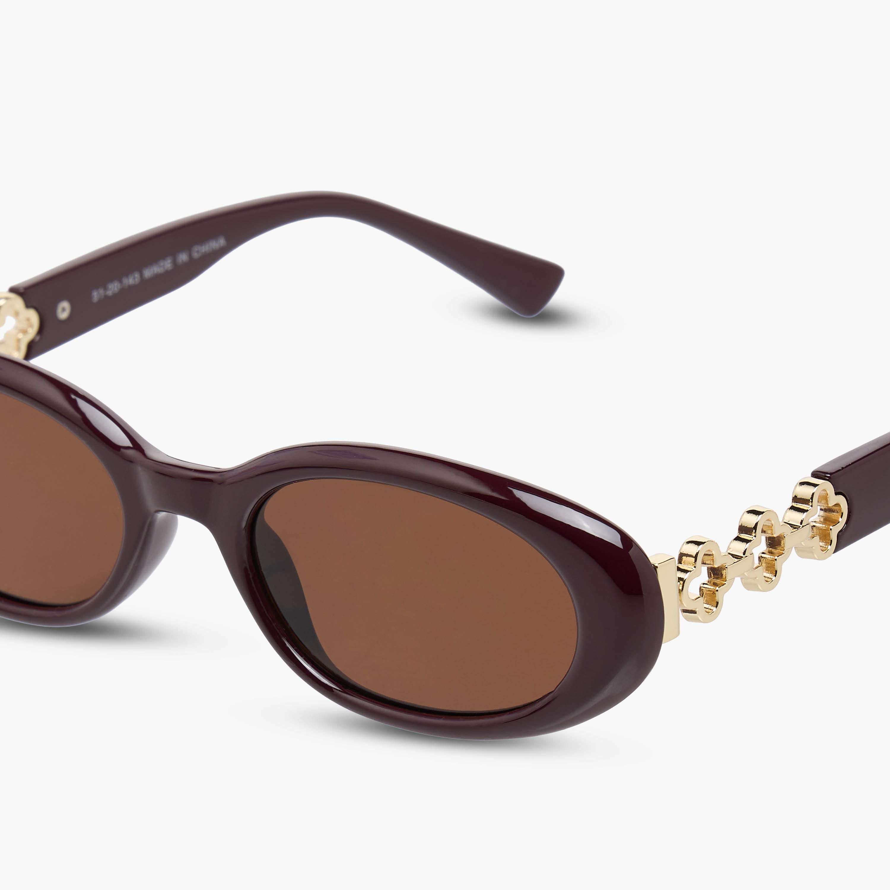 نظارة شمسية بيضاوية بعدسات بنية وحماية من الأشعة فوق البنفسجية-women-sunglasses-image-6