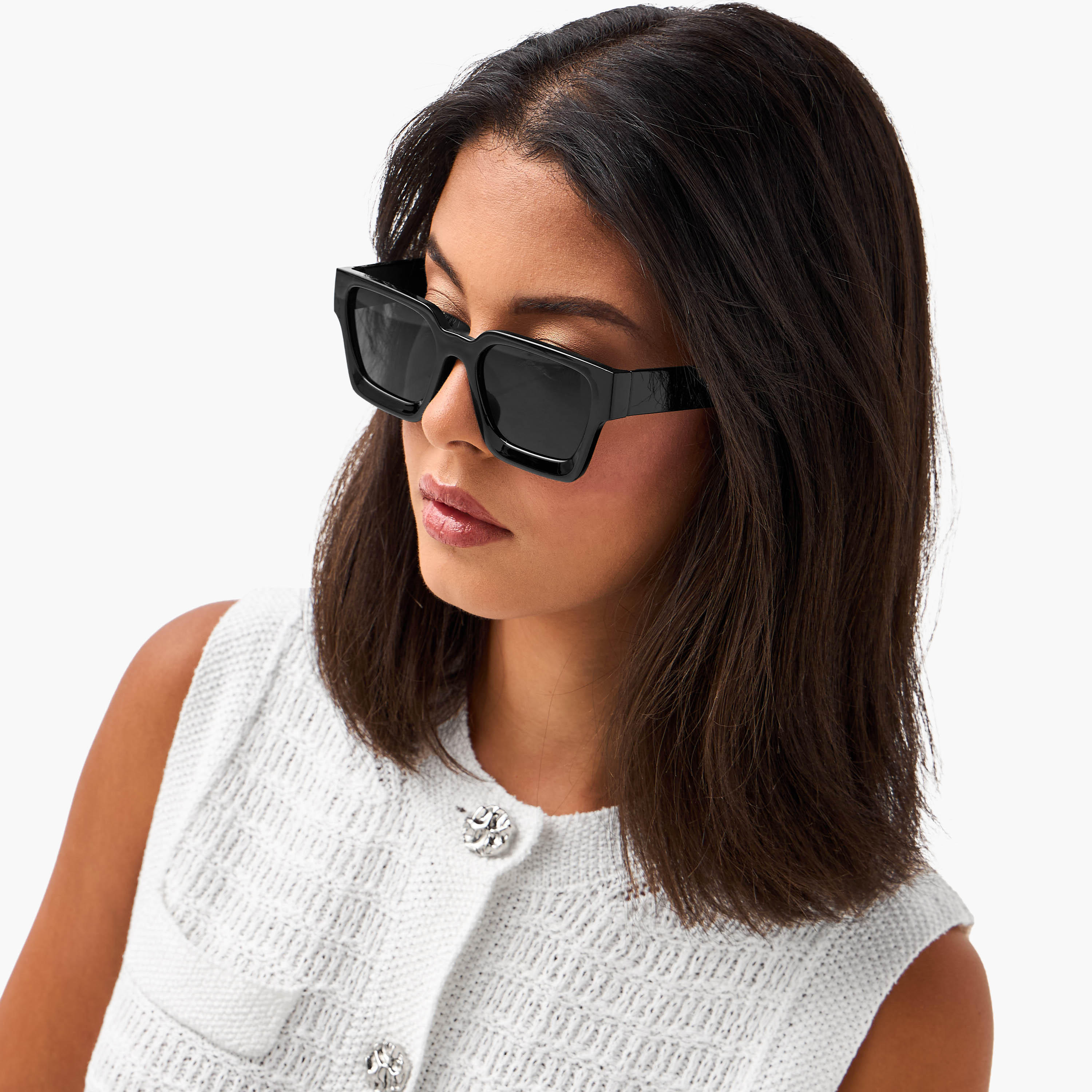 نظارة شمسية بعدسات سواداء واقية من أشعة الشمس فوق البنفسجية-women-sunglasses-image-2