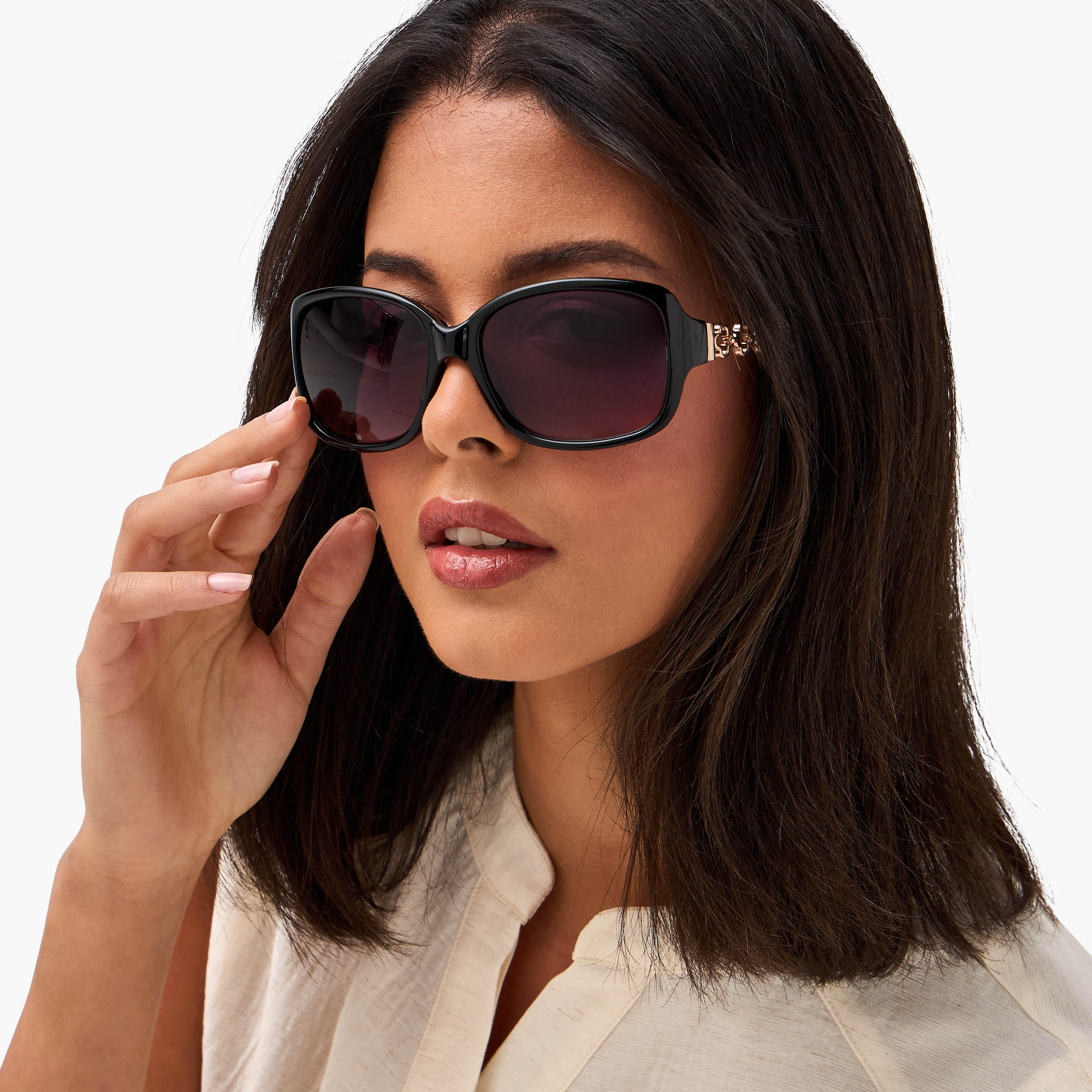 نظارة شمسية بعدسات أرجوانية واقية من أشعة الشمس فوق البنفسجية-women-sunglasses-image-2