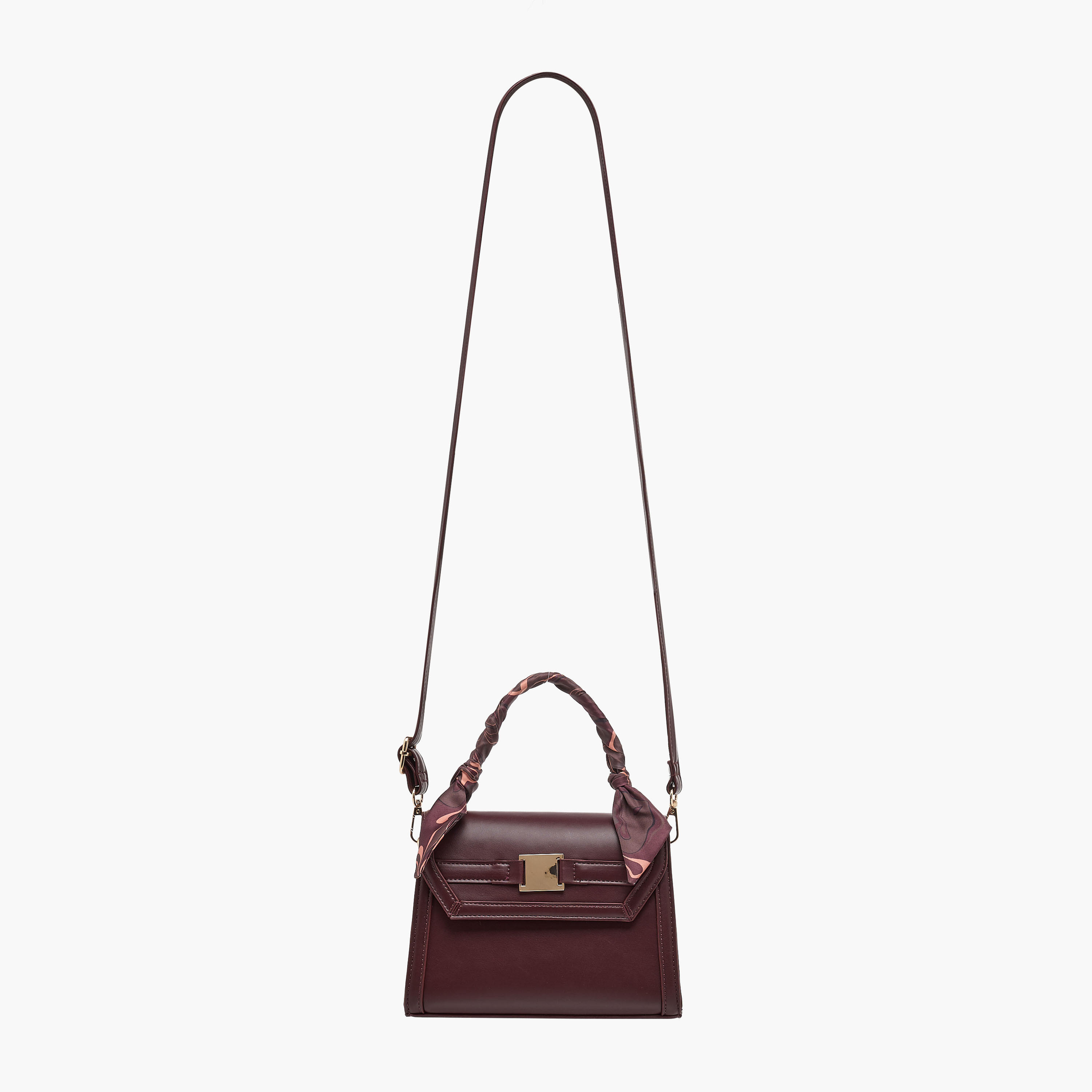 Mini Satchel Bag with Scarf-women-bagsandwallets-handbags-image-3